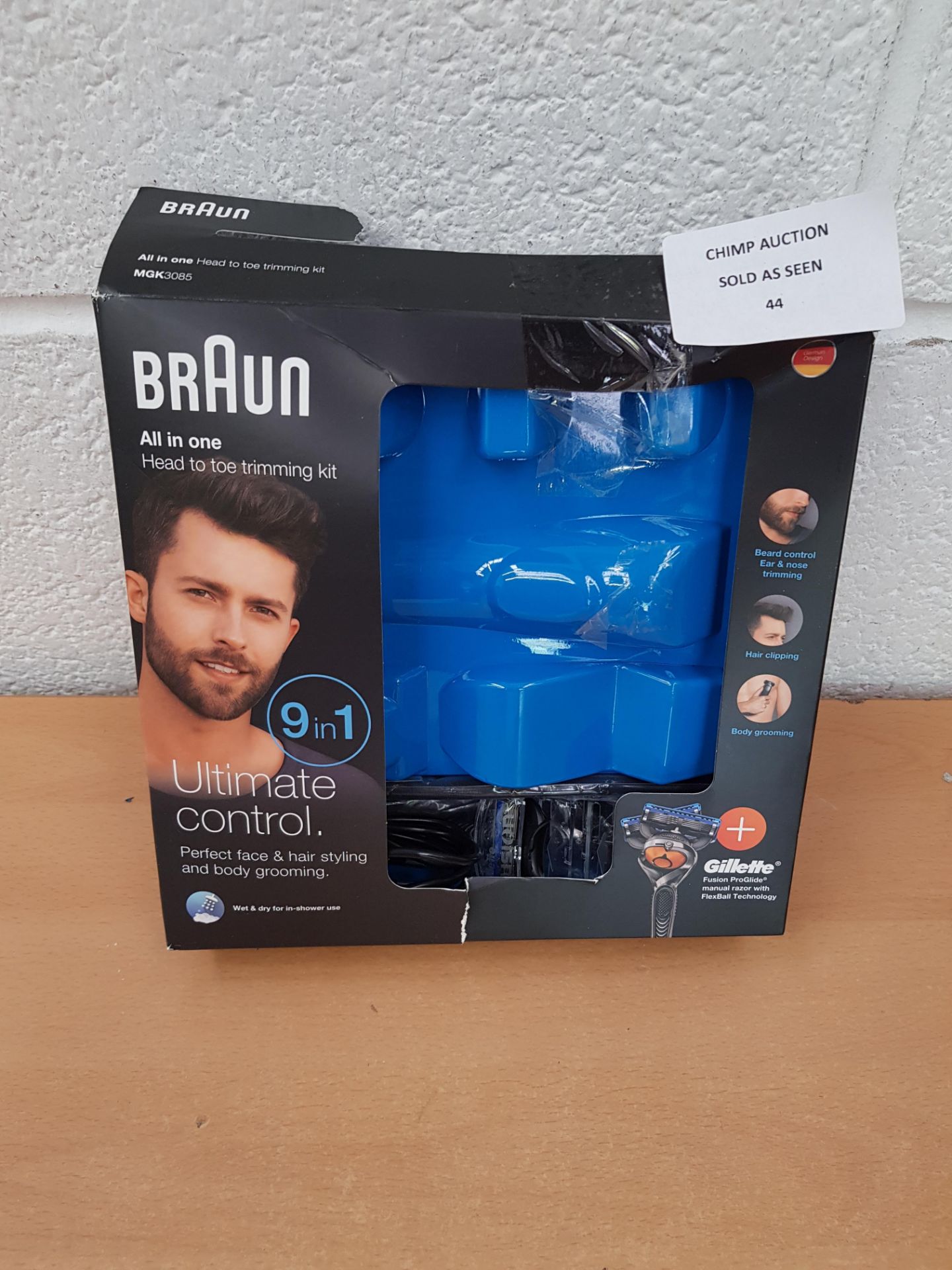 Braun 9-in-1 All-in-one Trimmer MGK3085, Beard Trimmer Hair Clipper