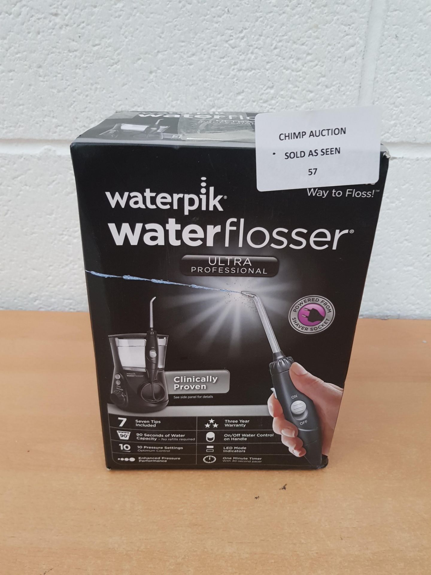 Waterpik WP-662UK Ultra Professional Water Flosser RRP £79.99