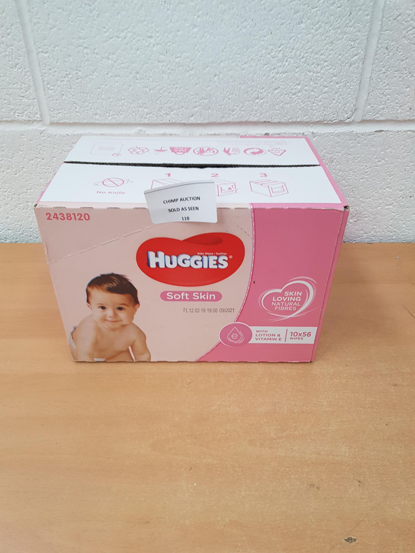 Brand new Huggies Baby Wipes 10X 56 .