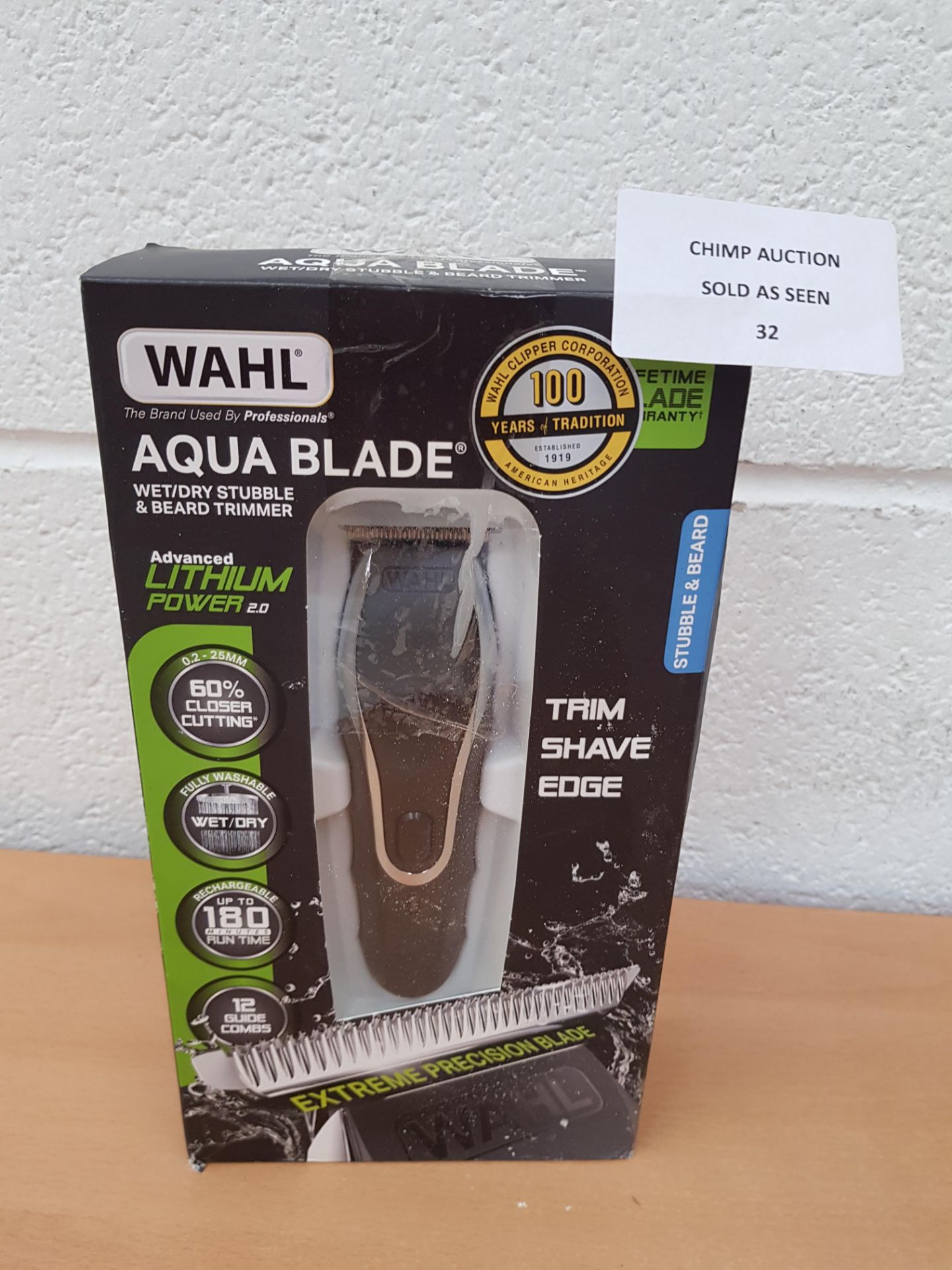 Wahl Aqua Blade Beard and Stubble Trimmer RRP £89.99