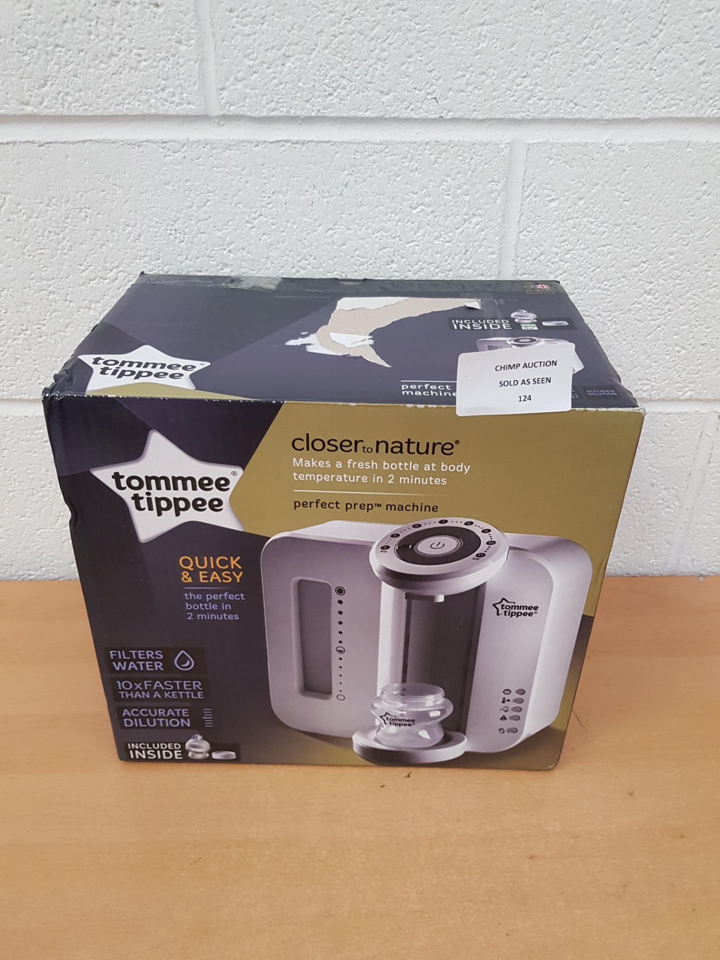 Tommee Tippee Perfect Prep machine RRP £119.99.