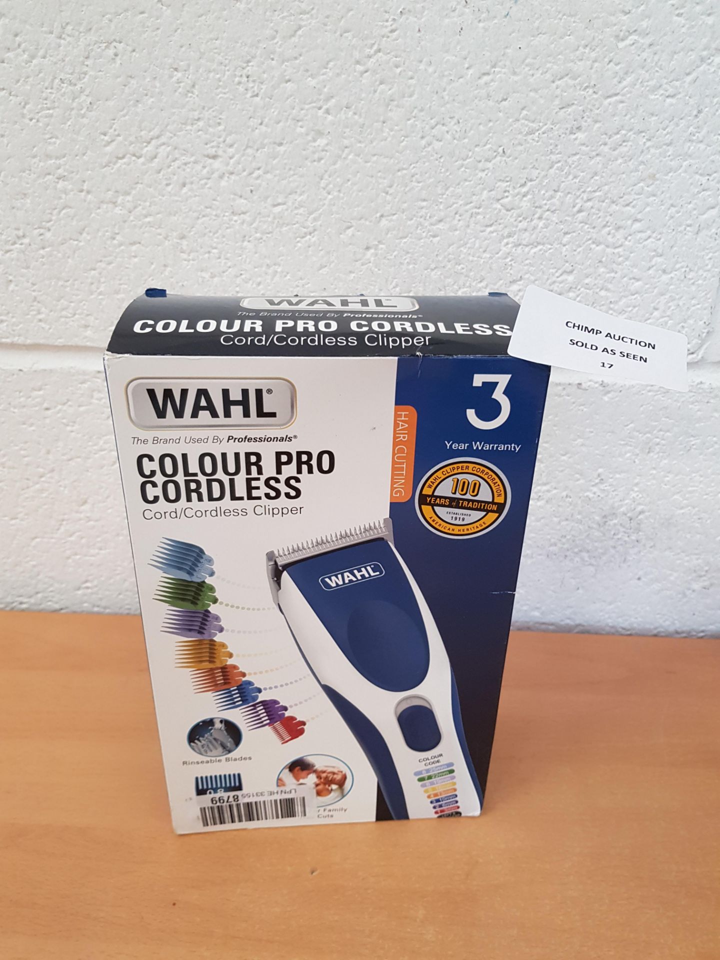 Wahl Colour Pro Cordless Hair Clipper