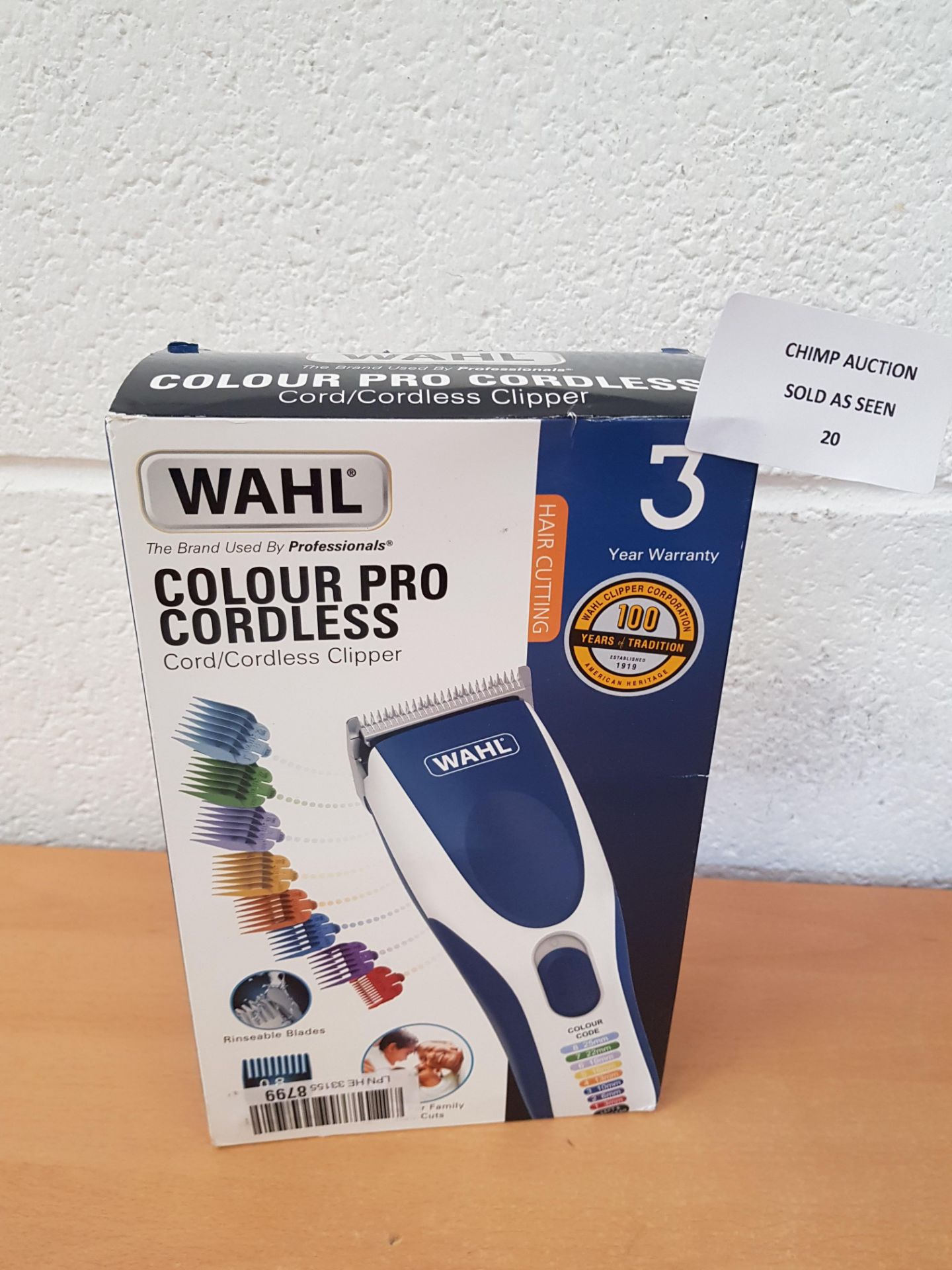 Wahl Colour Pro Cordless Hair Clipper