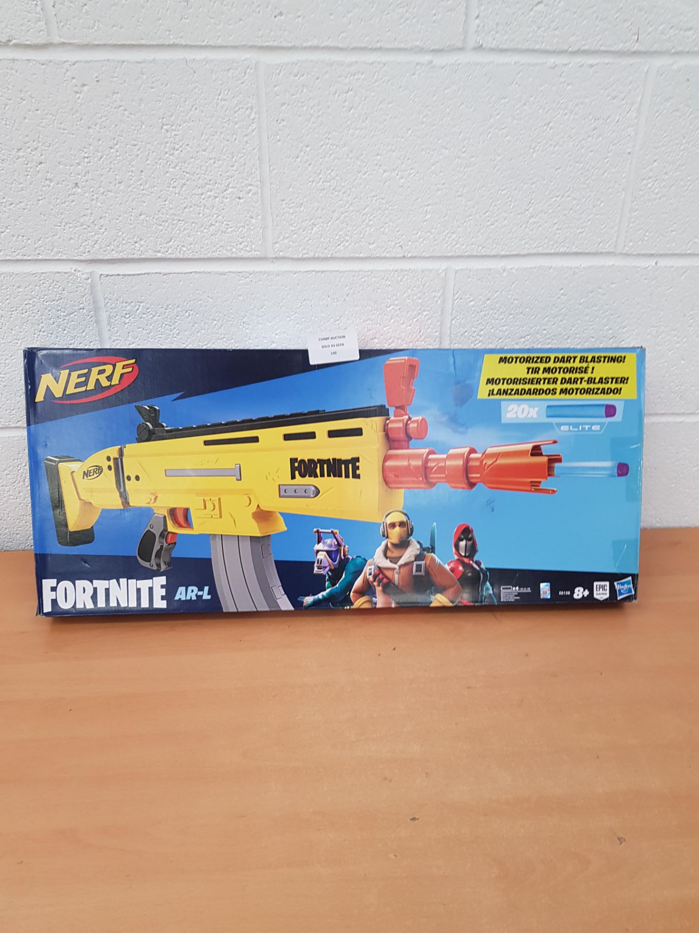 Nerf Fortnite AR-L Motorised Blaster RRP £79.99.