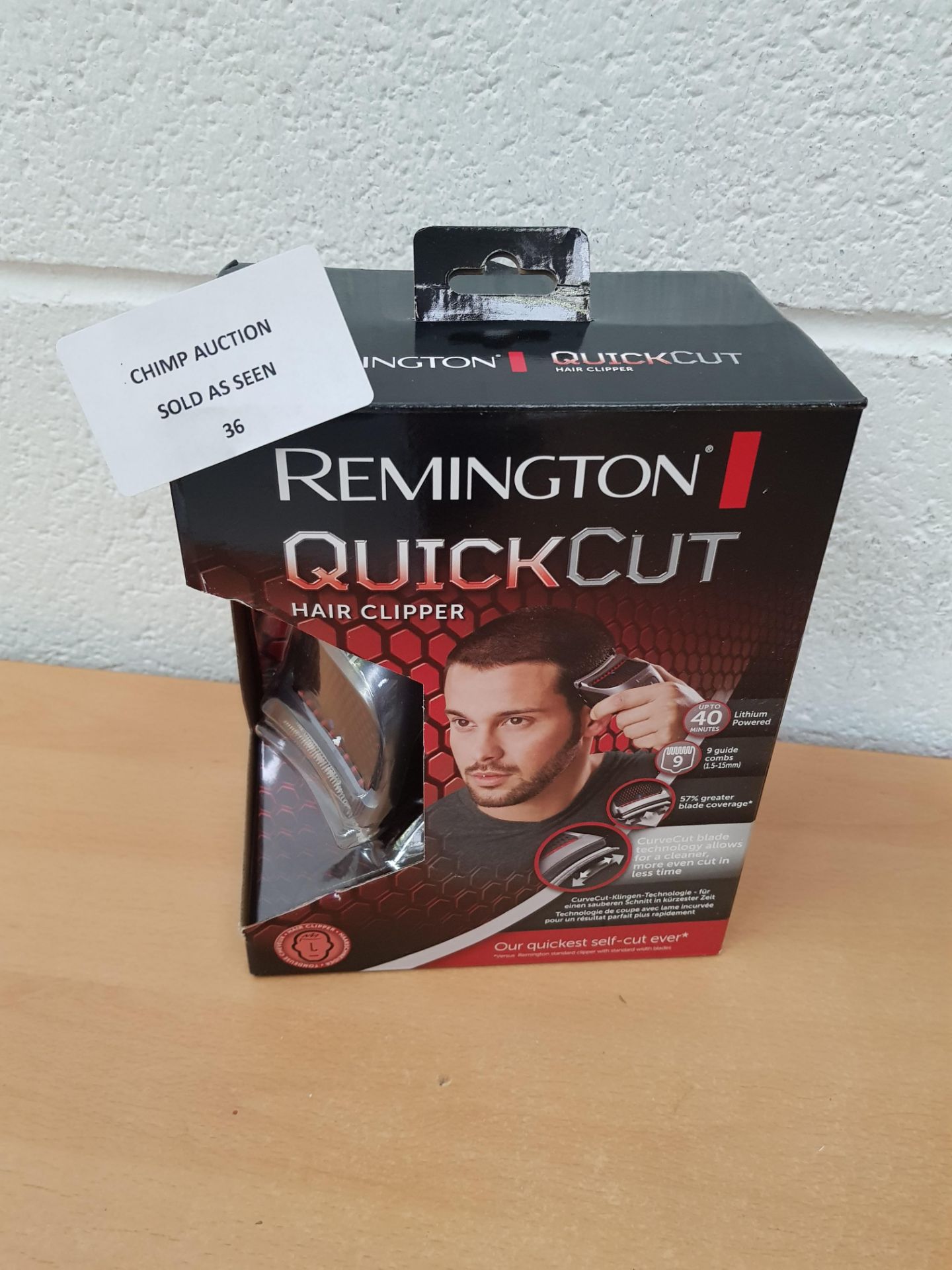 Remington Quick Cut Hair Clippers HC4250 RRP £69.99