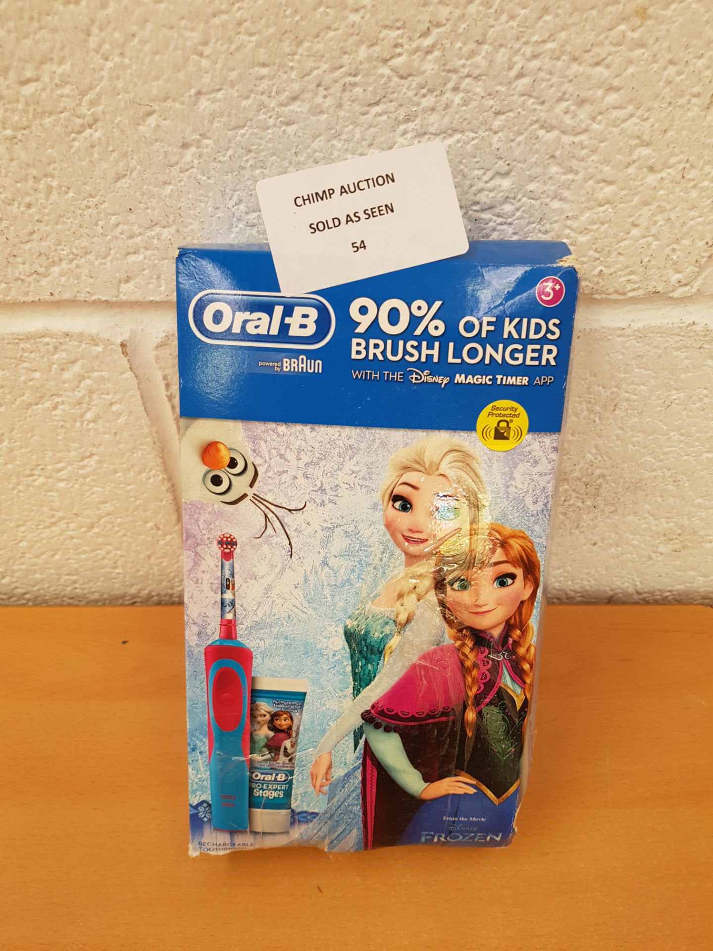 Oral-B Braun Disney Frozen electric Toothbrush