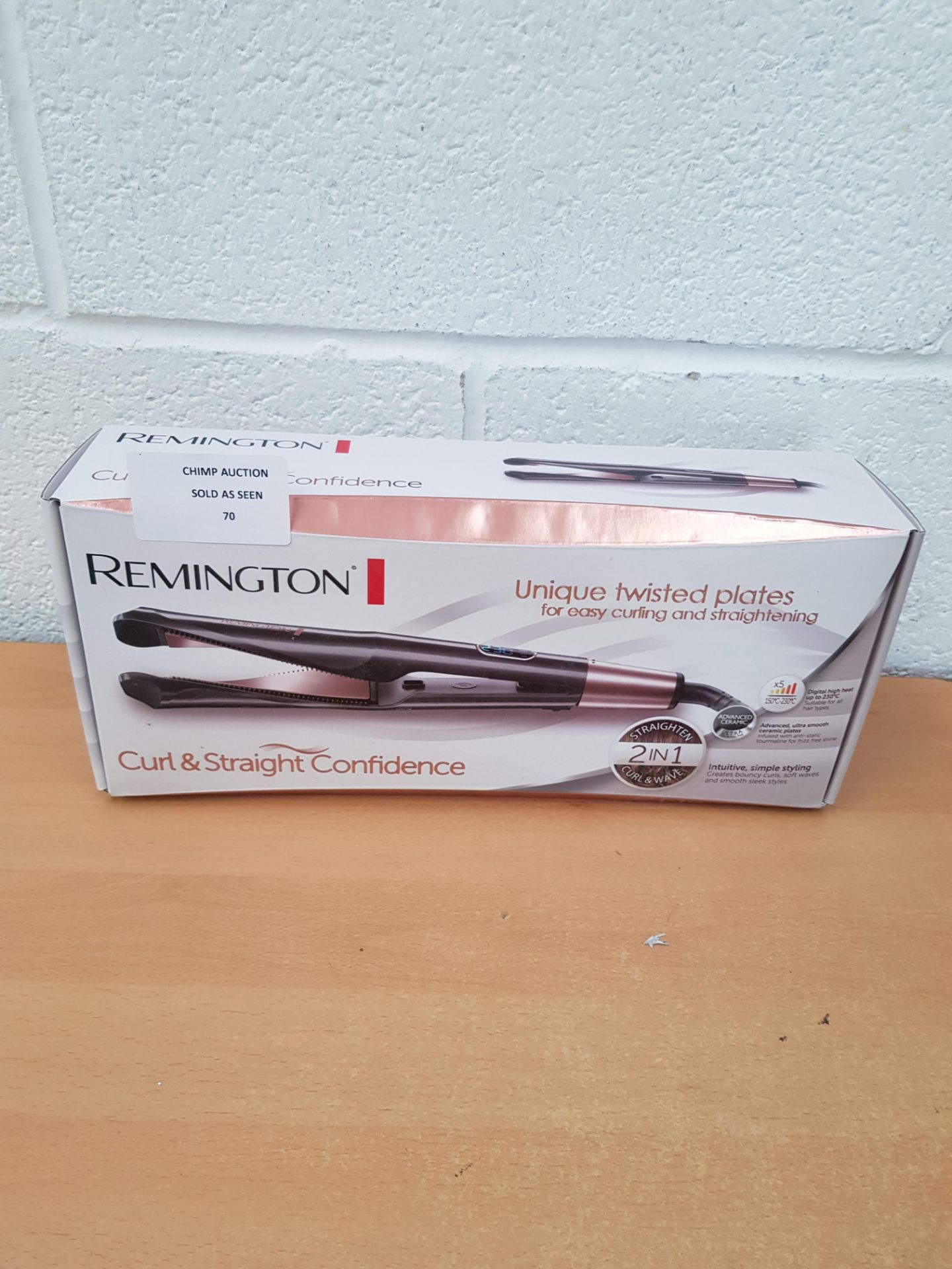 Remington Curl & Straight 2-in-1 Hair Straightener S6606 RRP £119.99