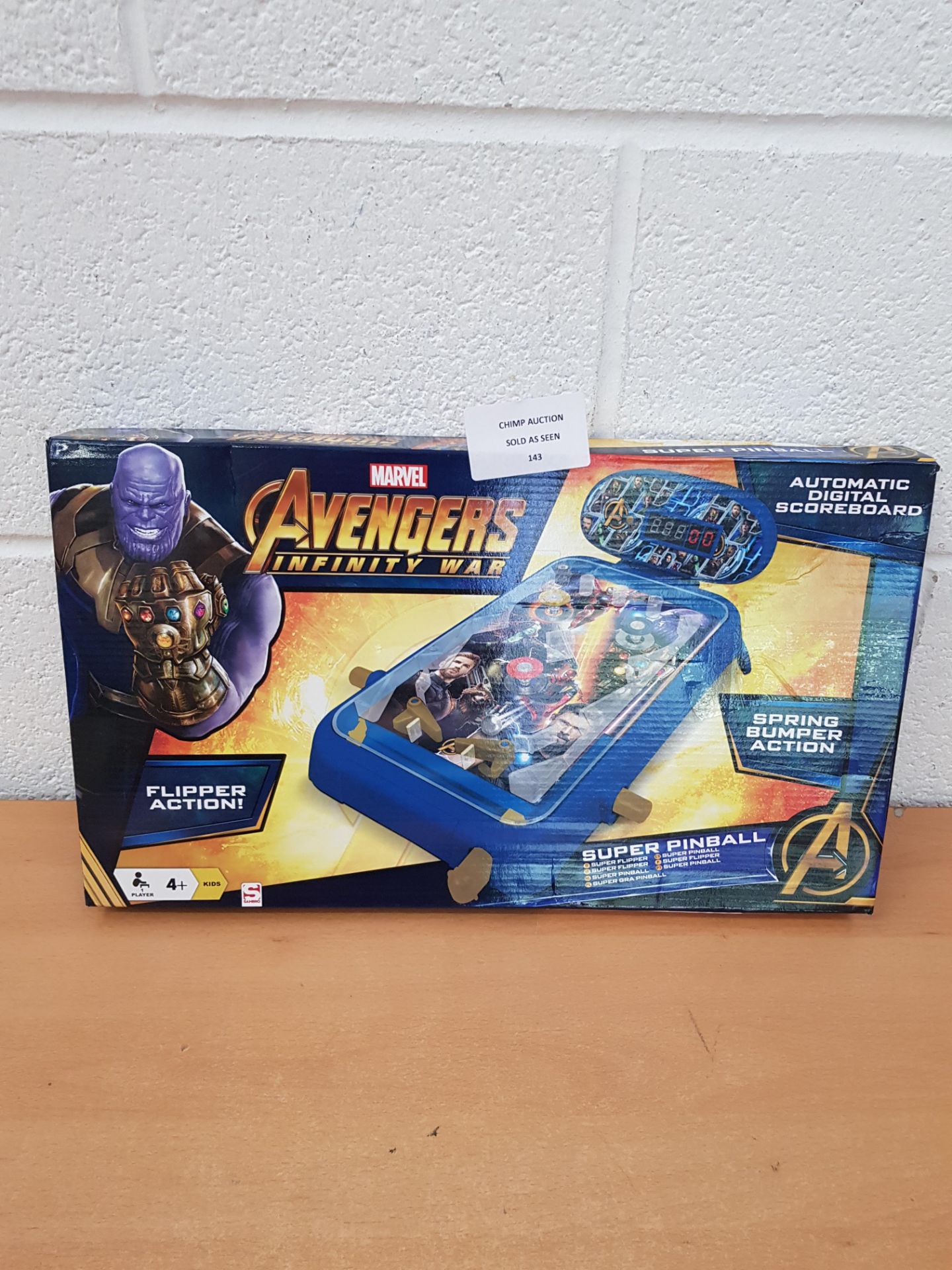 Marvel Avengers Infinity War Super Pinball