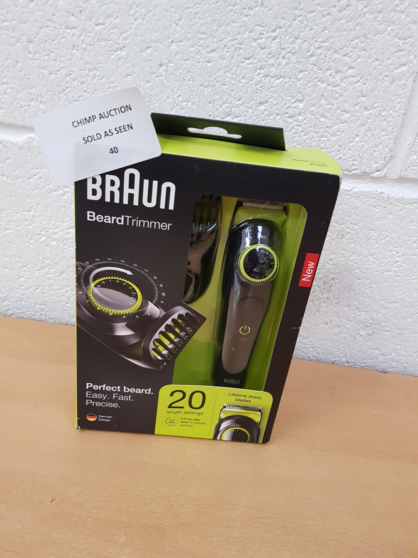 Braun BT3021 Beard Trimmer and Hair Clipper