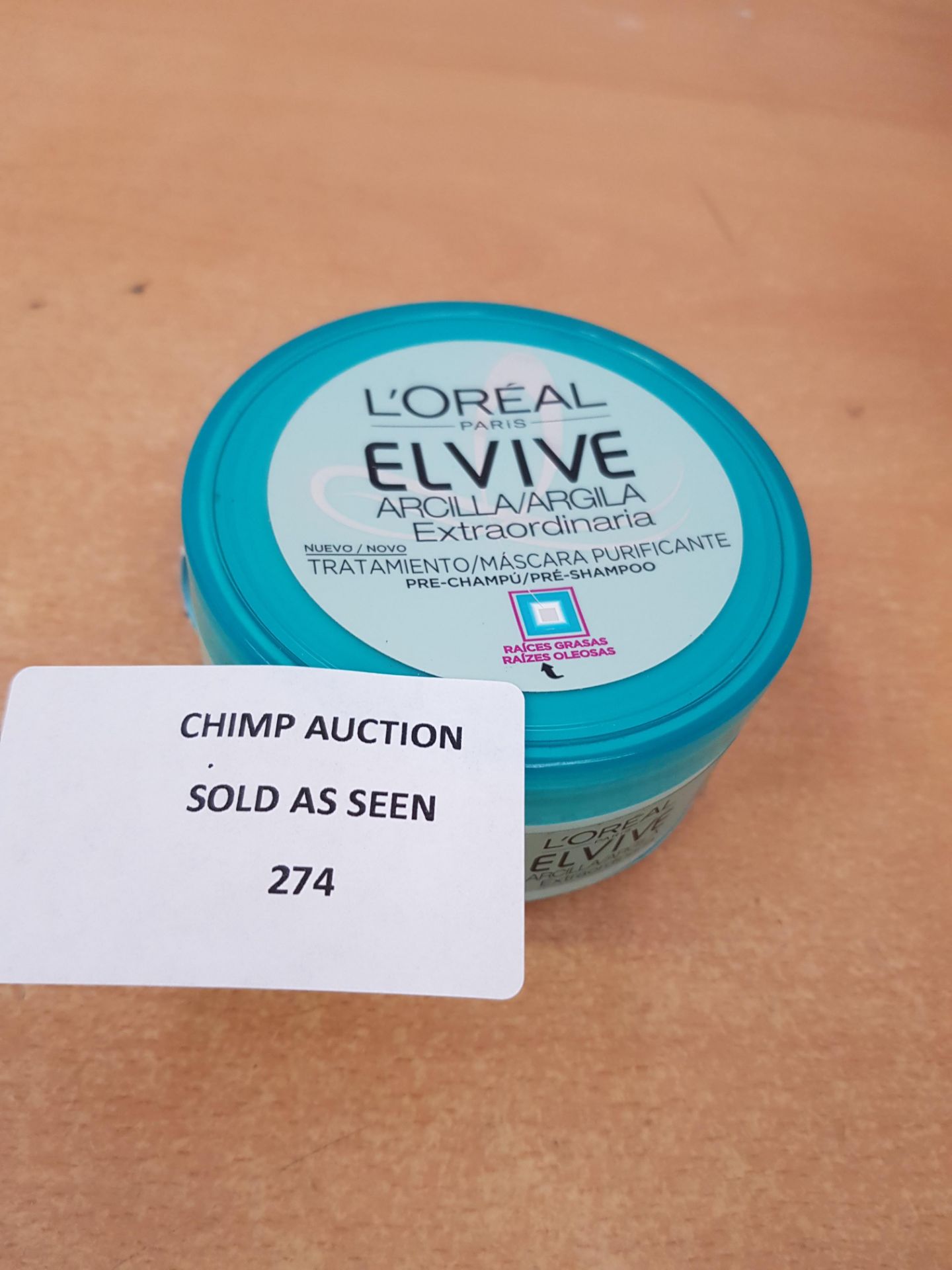 Elvive Mask Pre-Shampoo Extraordinary Clay - 150 ml