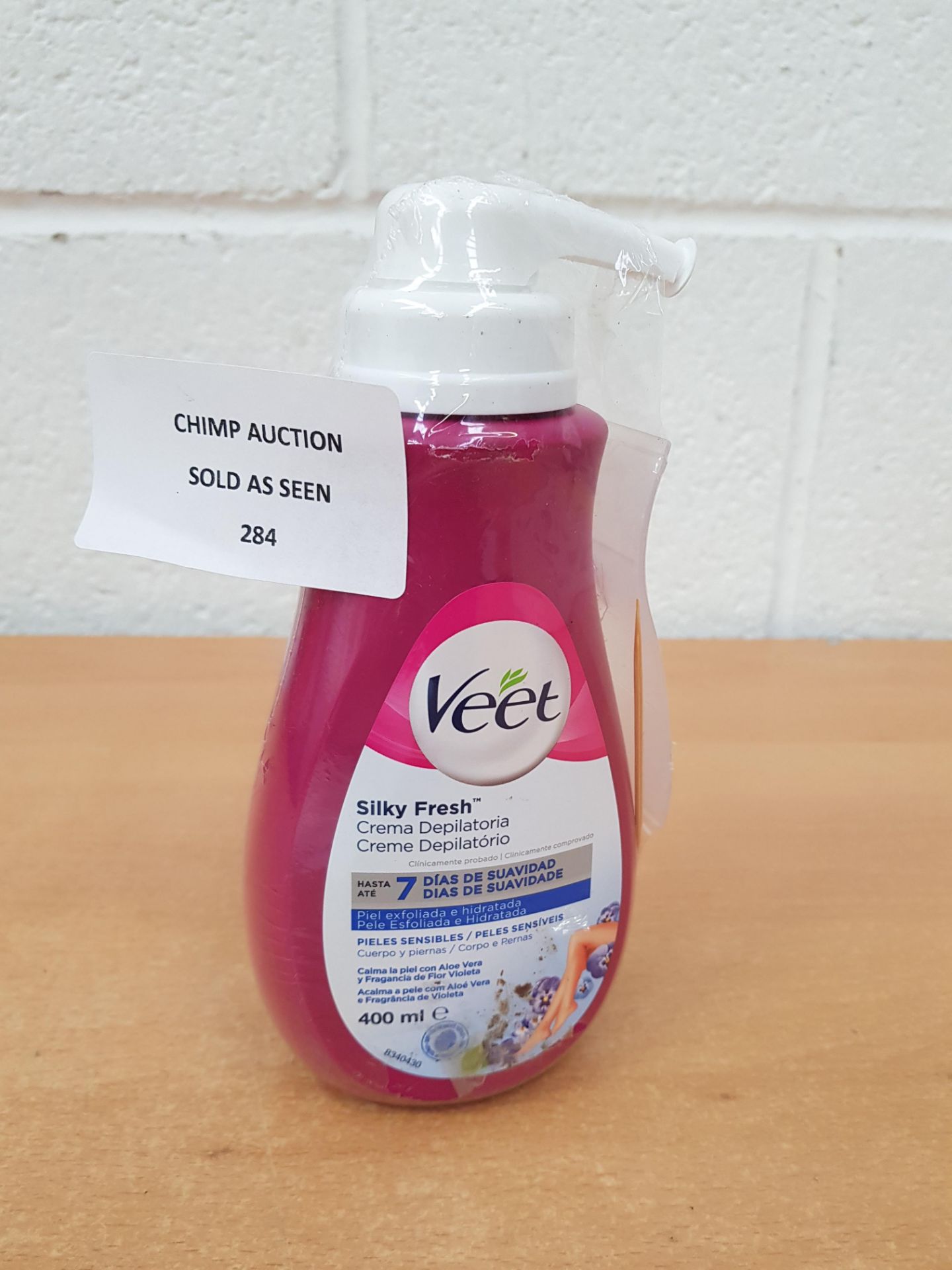 Brand new Veet Silky Fresh 400 ml RRP £29.99