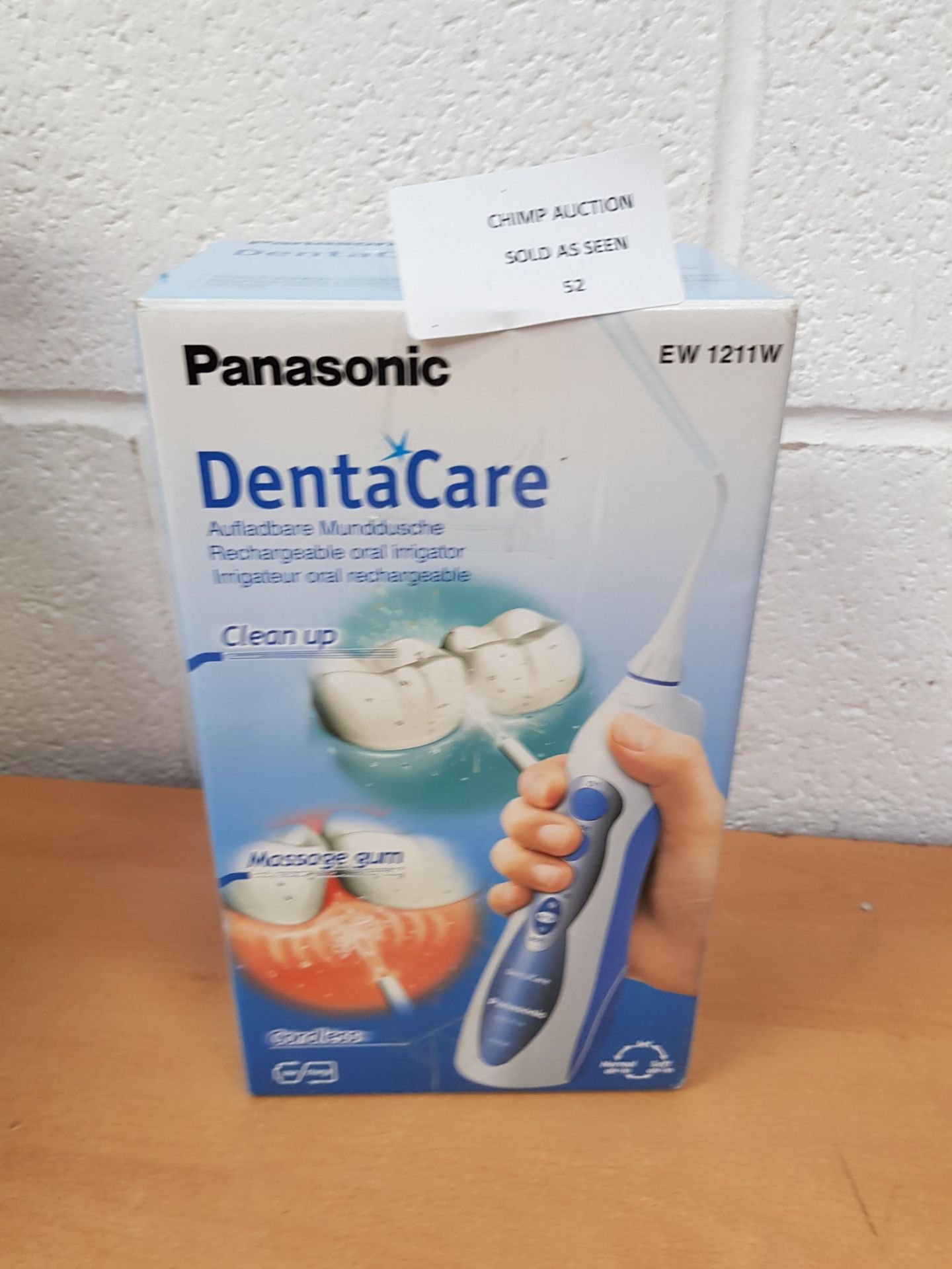 Panasonic Water Flosser Cordless EW1211 Oral Irrigator RRP £69.99