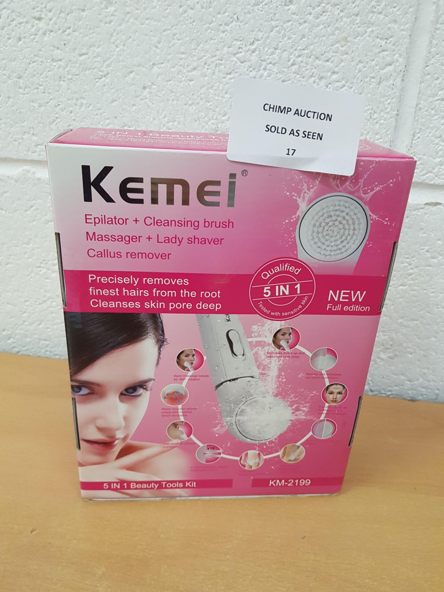 Kemei 5 in 1 ladies Multi Epilator