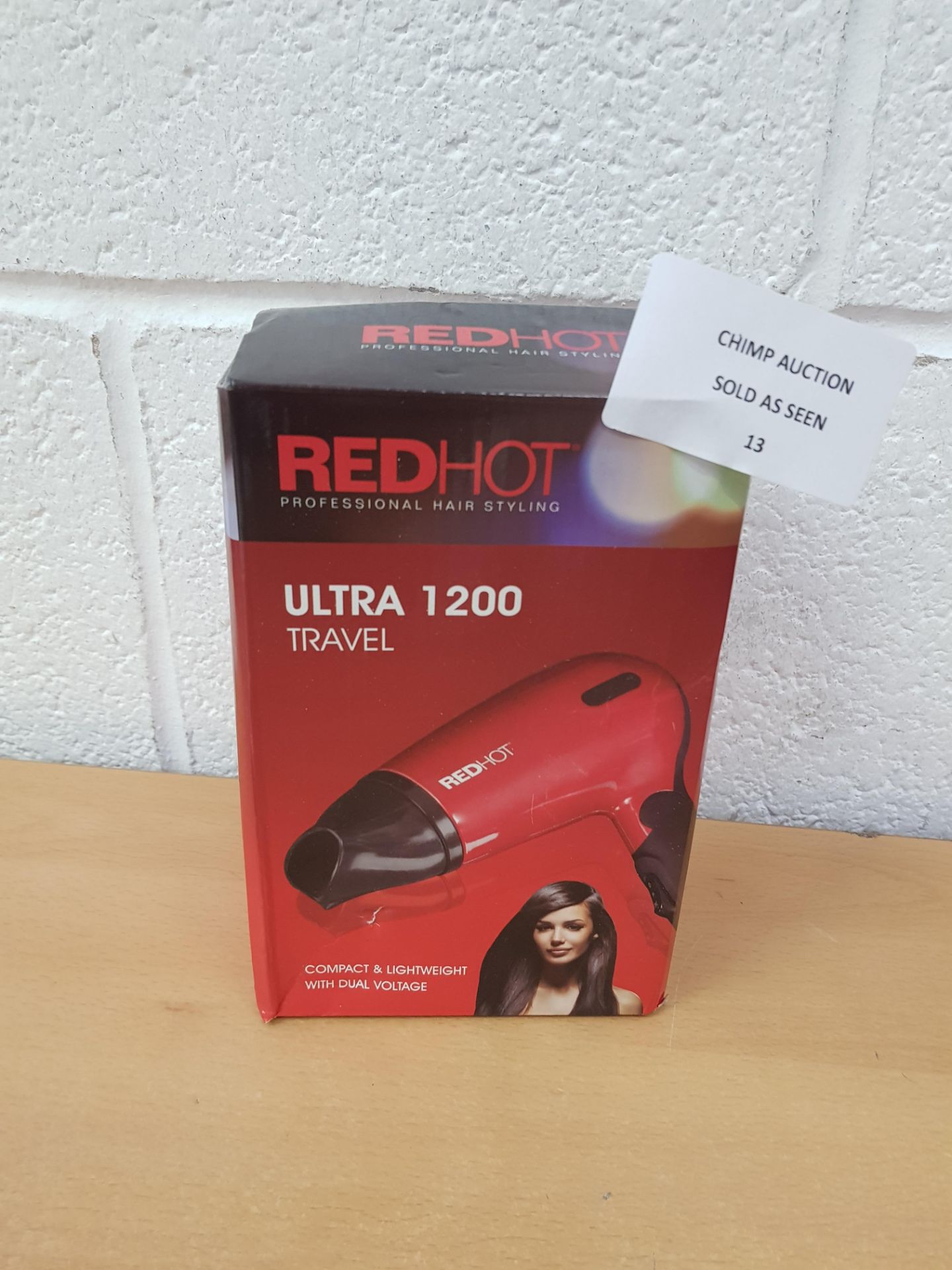 Red Hot Ultra 1200 Travel Hair Dryer