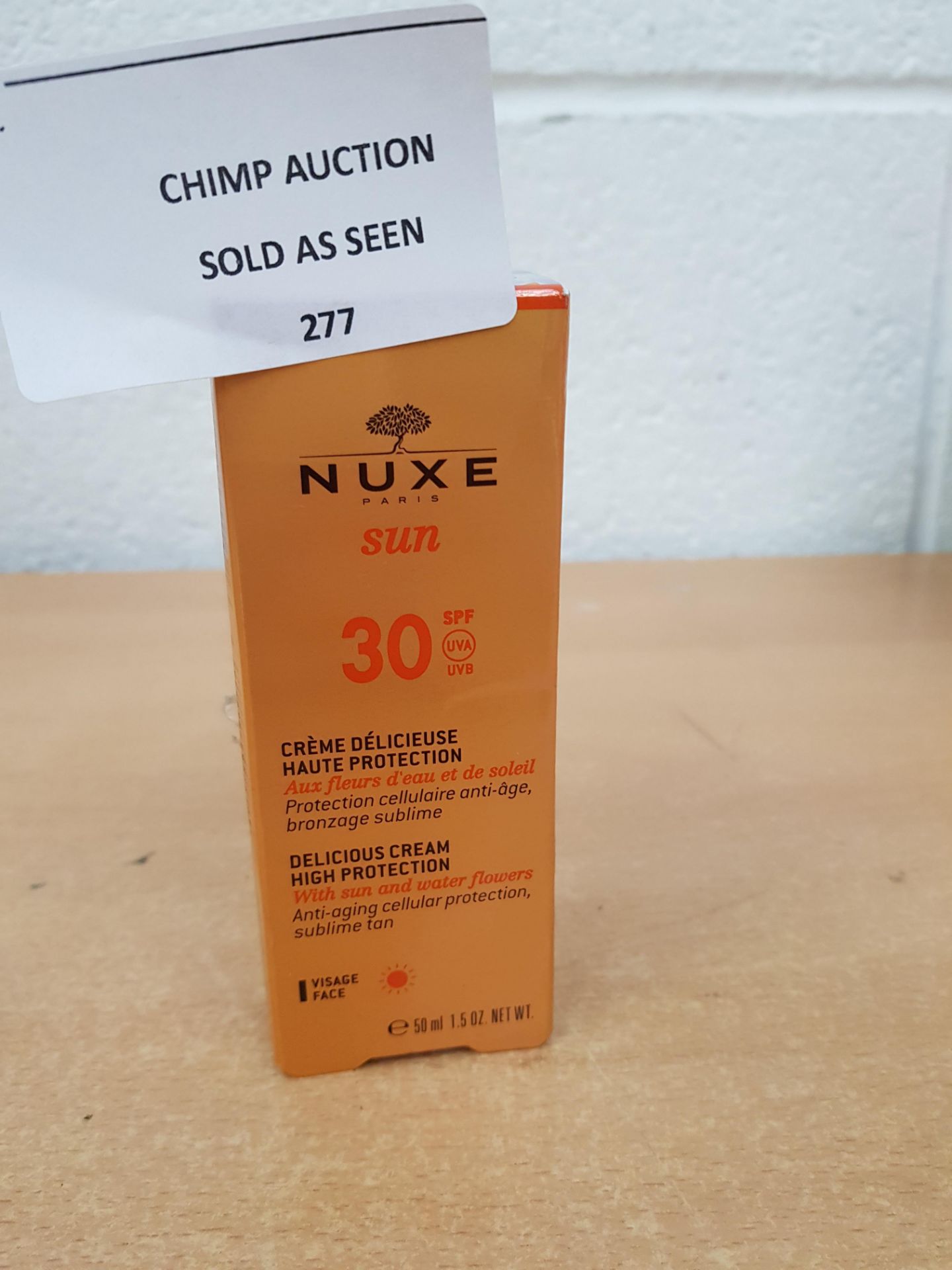 Nuxe Sun by Delicious Cream for Face SPF30 50ml
