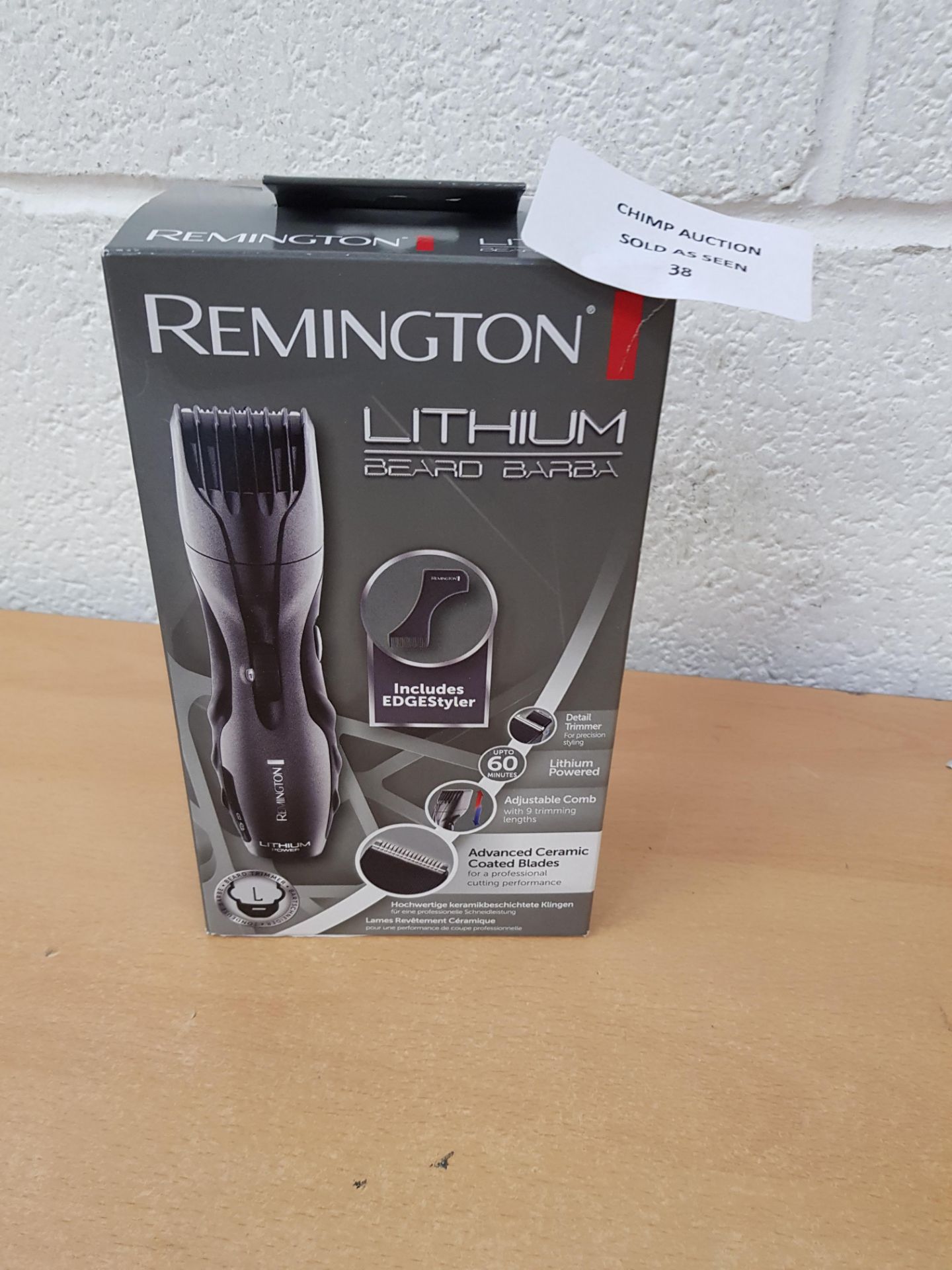 Remington Lithium Cordless Beard Trimmer