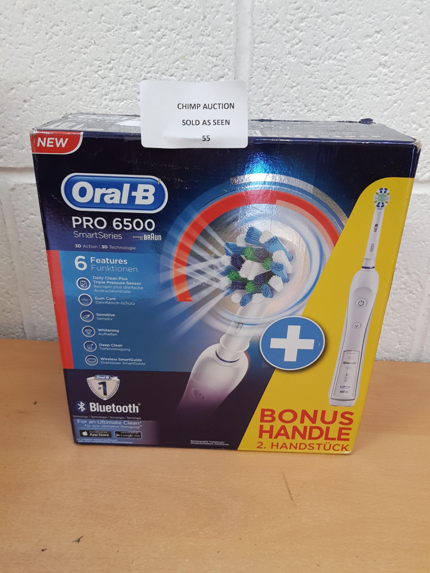 Oral-B Pro 6500 Smartseries Bluetooth + bonus Handle RRP £269.99