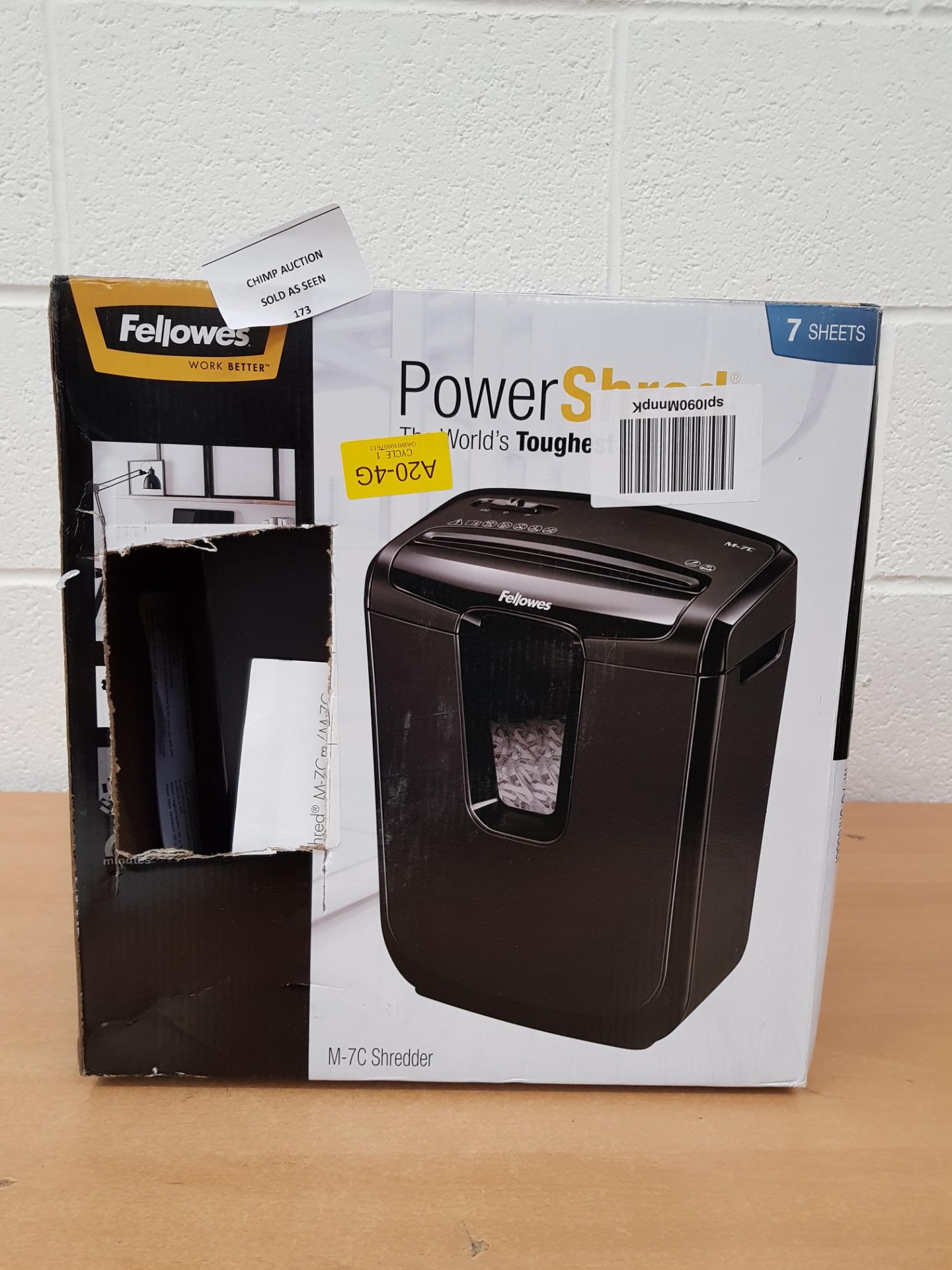 Fellowes Power Shred M-7C Shredder