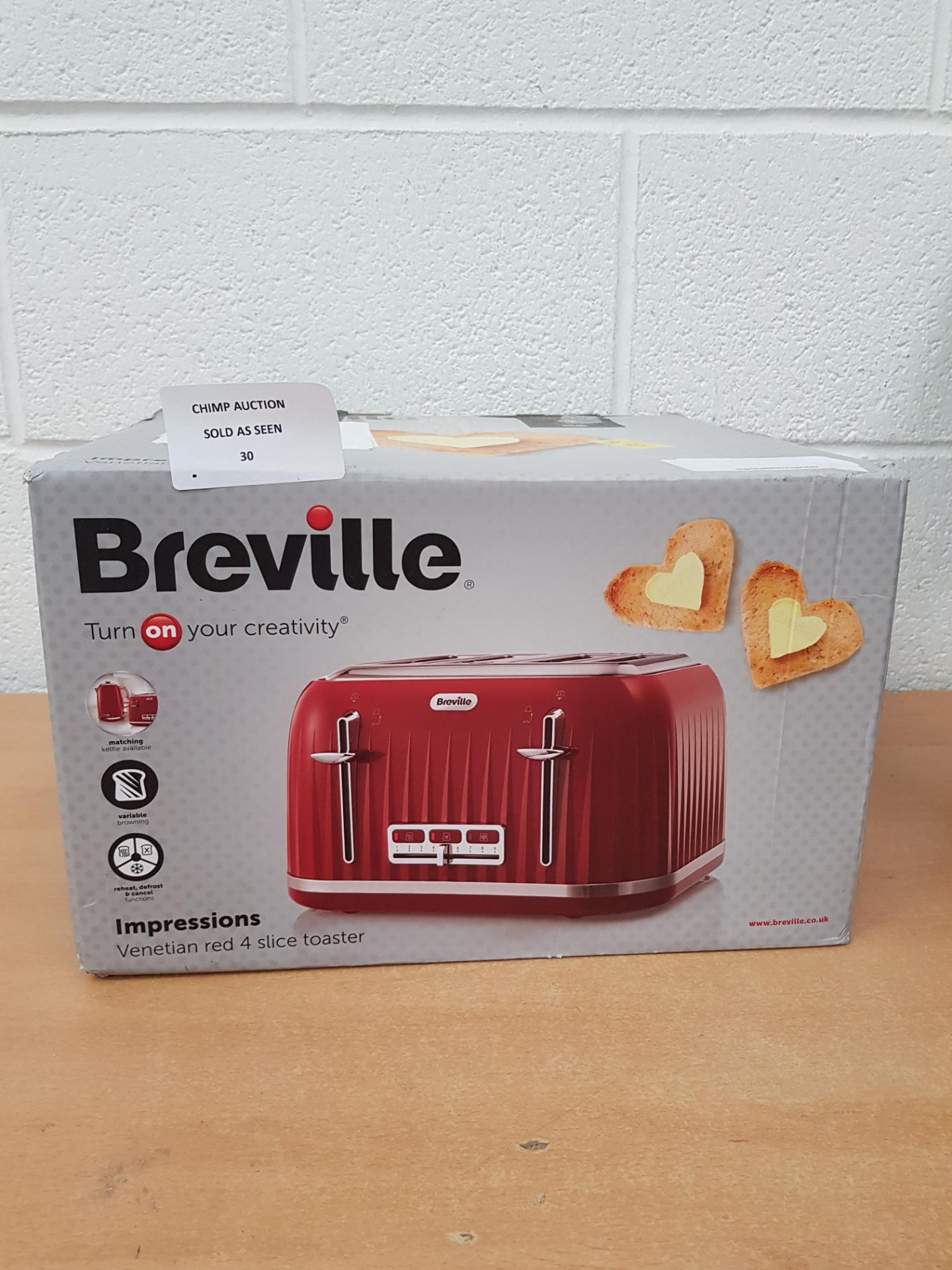 Breville Impressions 4 Slice Toaster