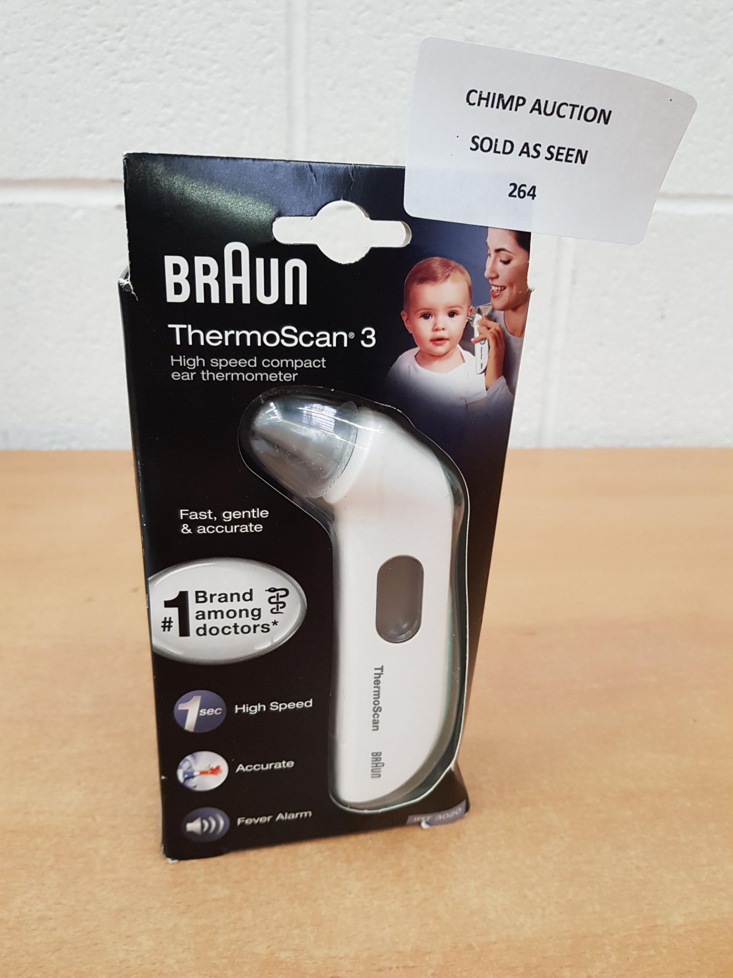 Braun Thermoscan 3 baby thermometer
