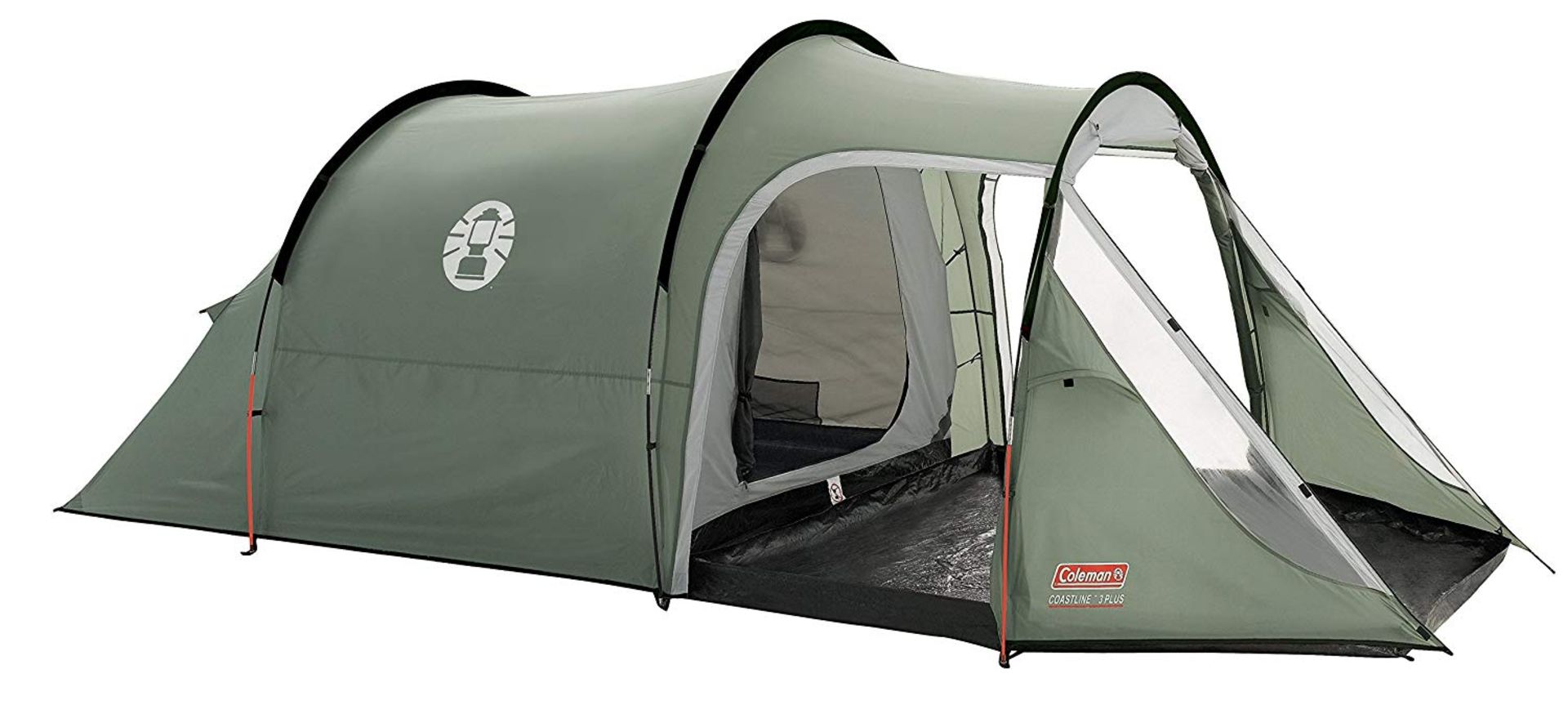 Coleman 3+ Coastline Tent, Green/Grey, 3 Person RRP £149.99