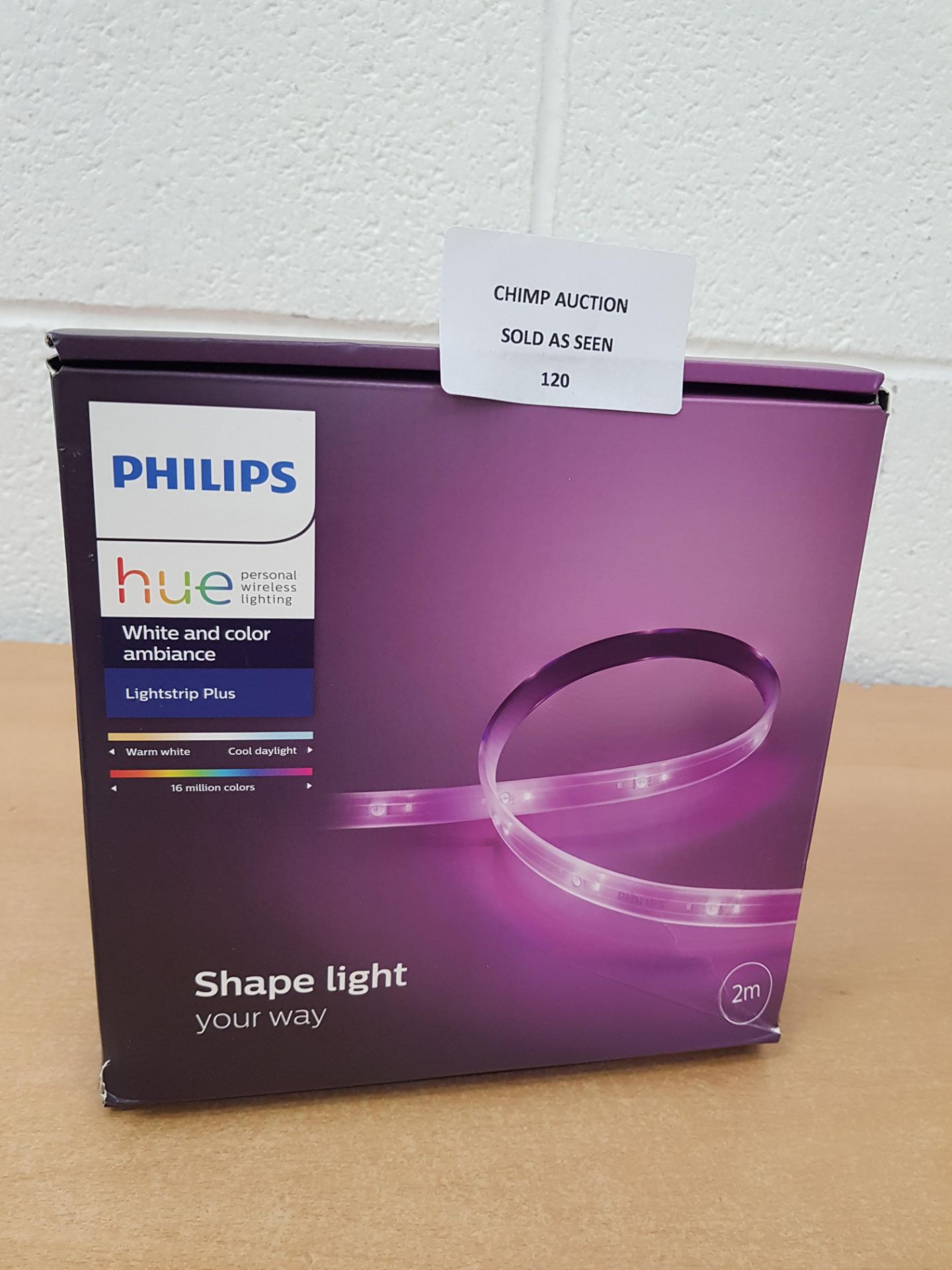 Philips Hue Lightstrip Plus Smart LED Starter Pack RRP £69.99