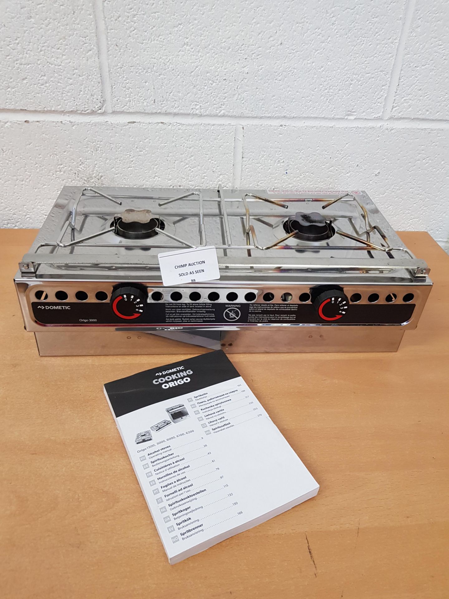 Dometic Origo 3000 Two Burner Hob RRP £199.99