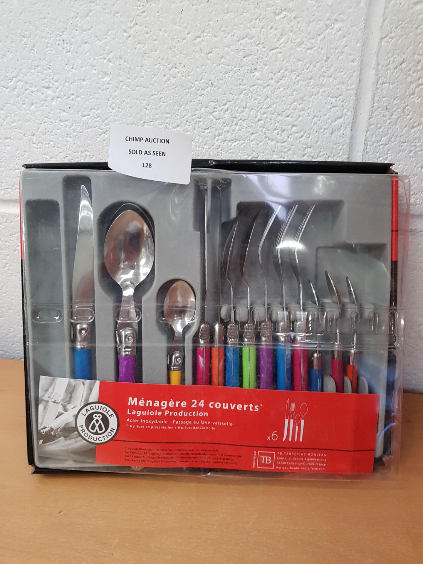 Laguiole 24x pcs Cutlery Set