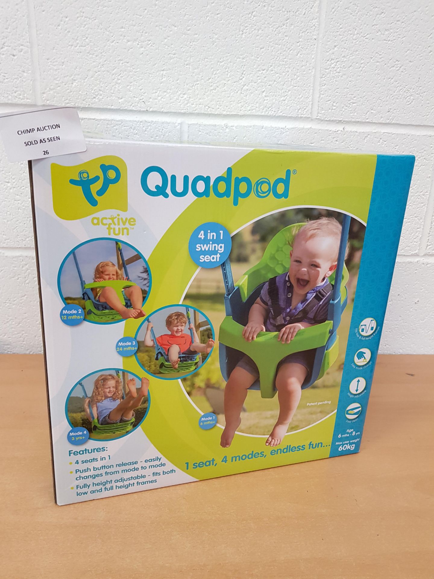 TP QuadPod 4 in 1 Swing Seat