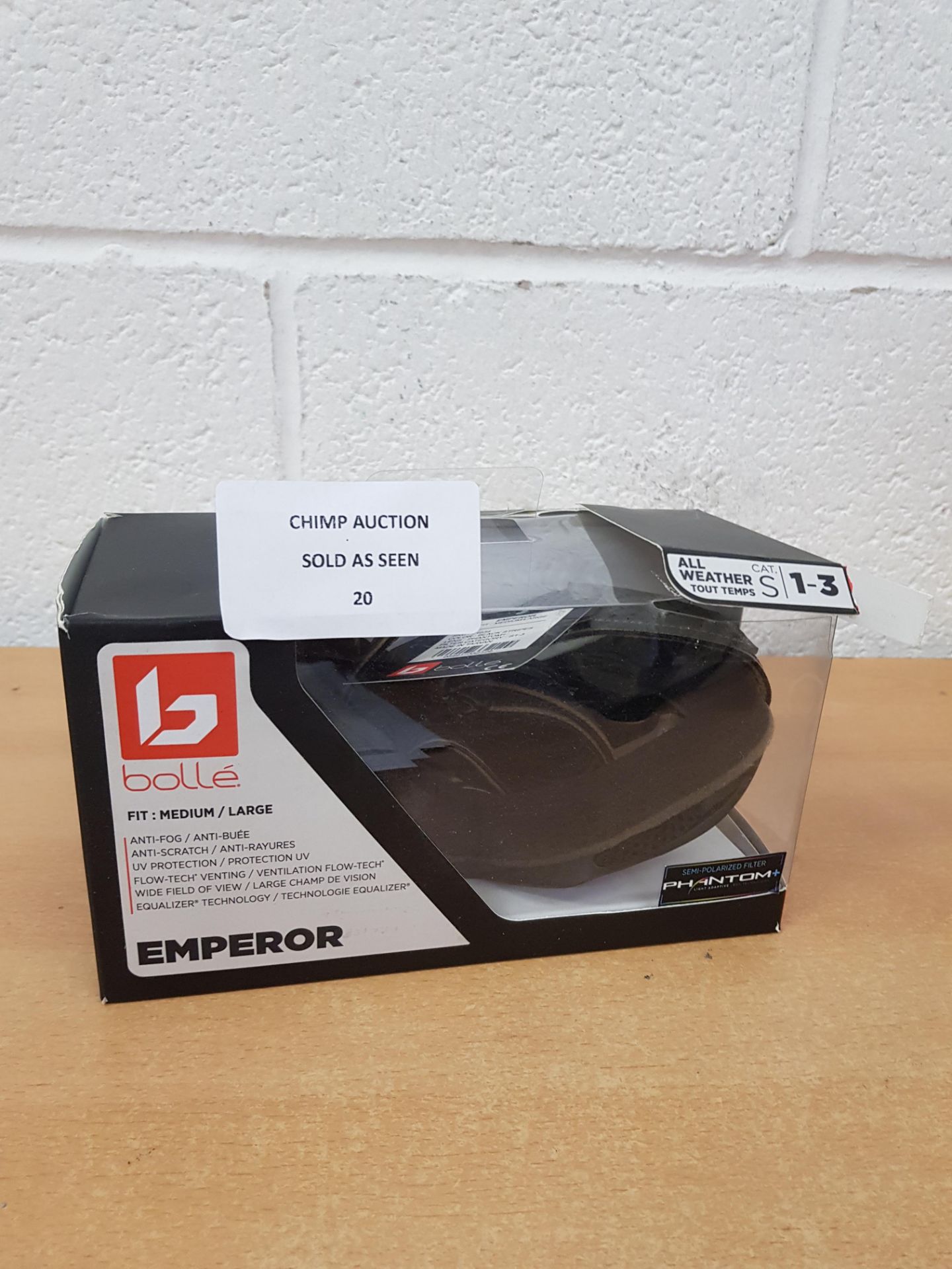 Brand new Bollé Sun Protection Emperor Skiing Goggle RRP £159.99 - Image 2 of 2