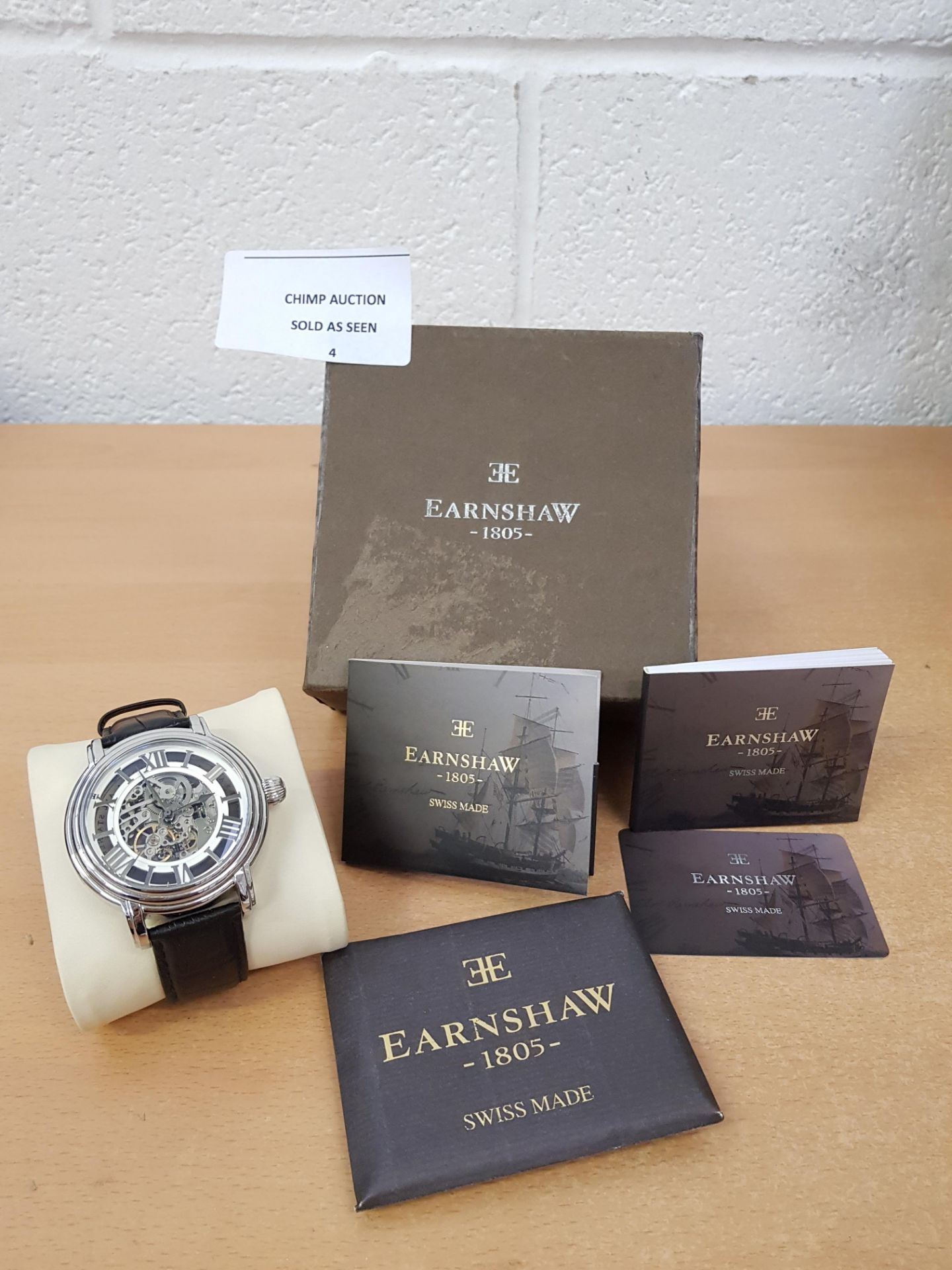 Thomas Earnshaw ES-0032-01 Longcase Men's Auto Watch RRP £399.99