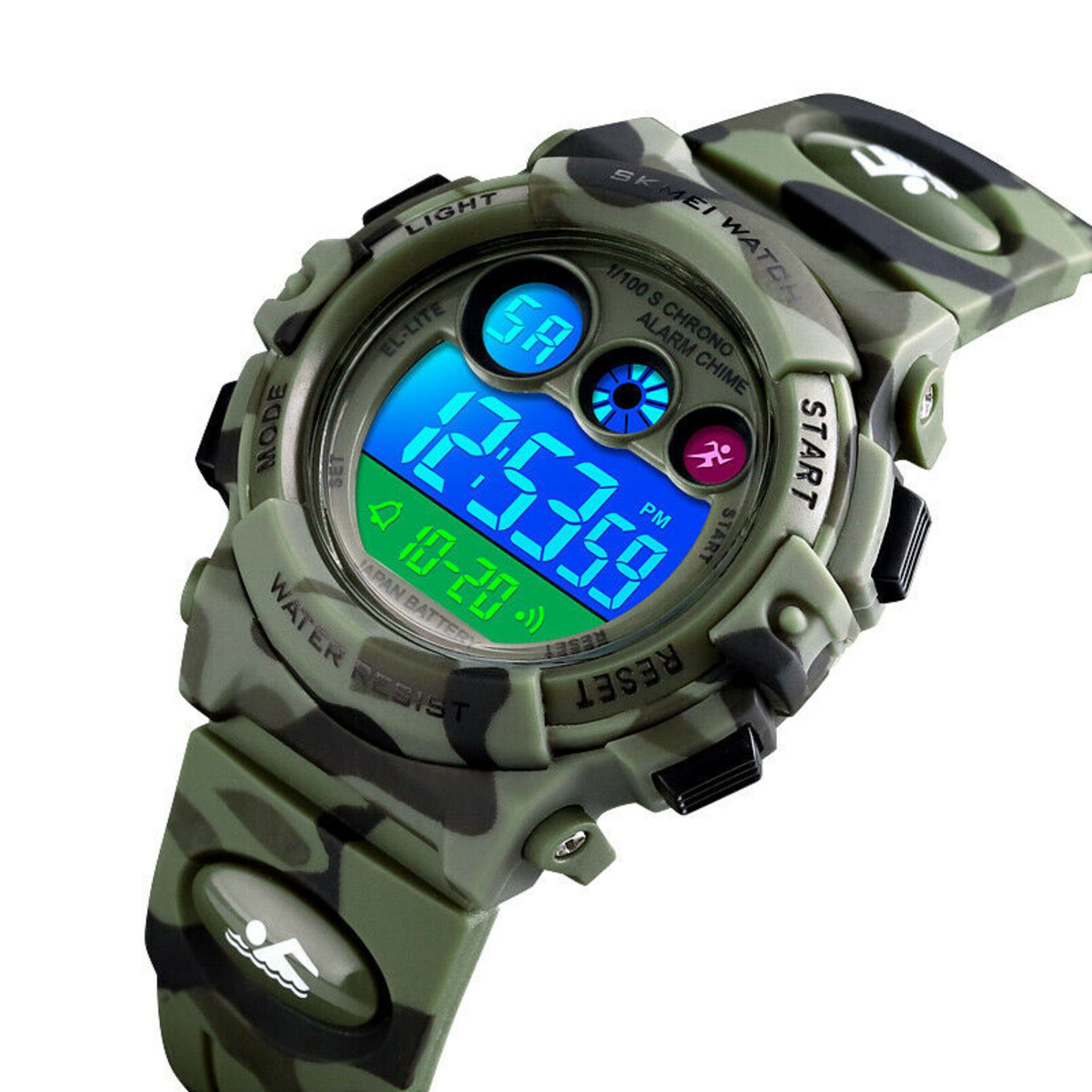 Brand new SKMEI Digital Sports waterproof alarm-chrono watch