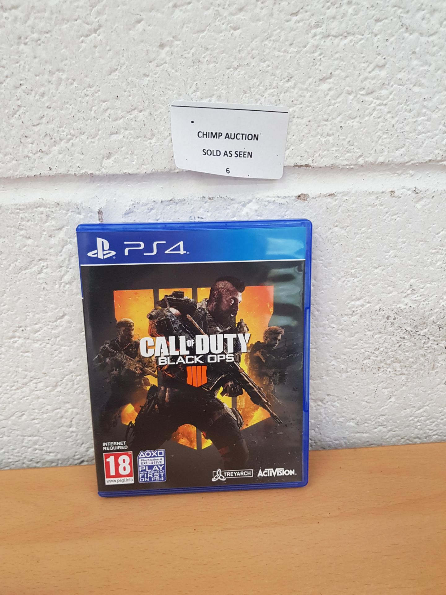 Call of Duty Black Ops 4 Sony PS4 RRP £59.99.