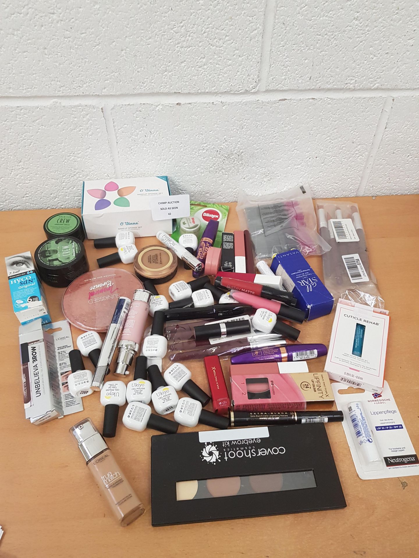 Joblot of mixed Cosmetics, Personal Care & More