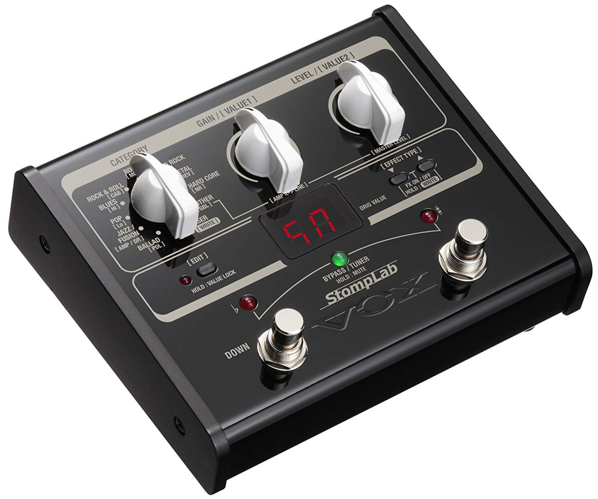 VOX SL1G 1G Amplifier Multi Effect Stomplab Pedal for Guitar RRP £129.99