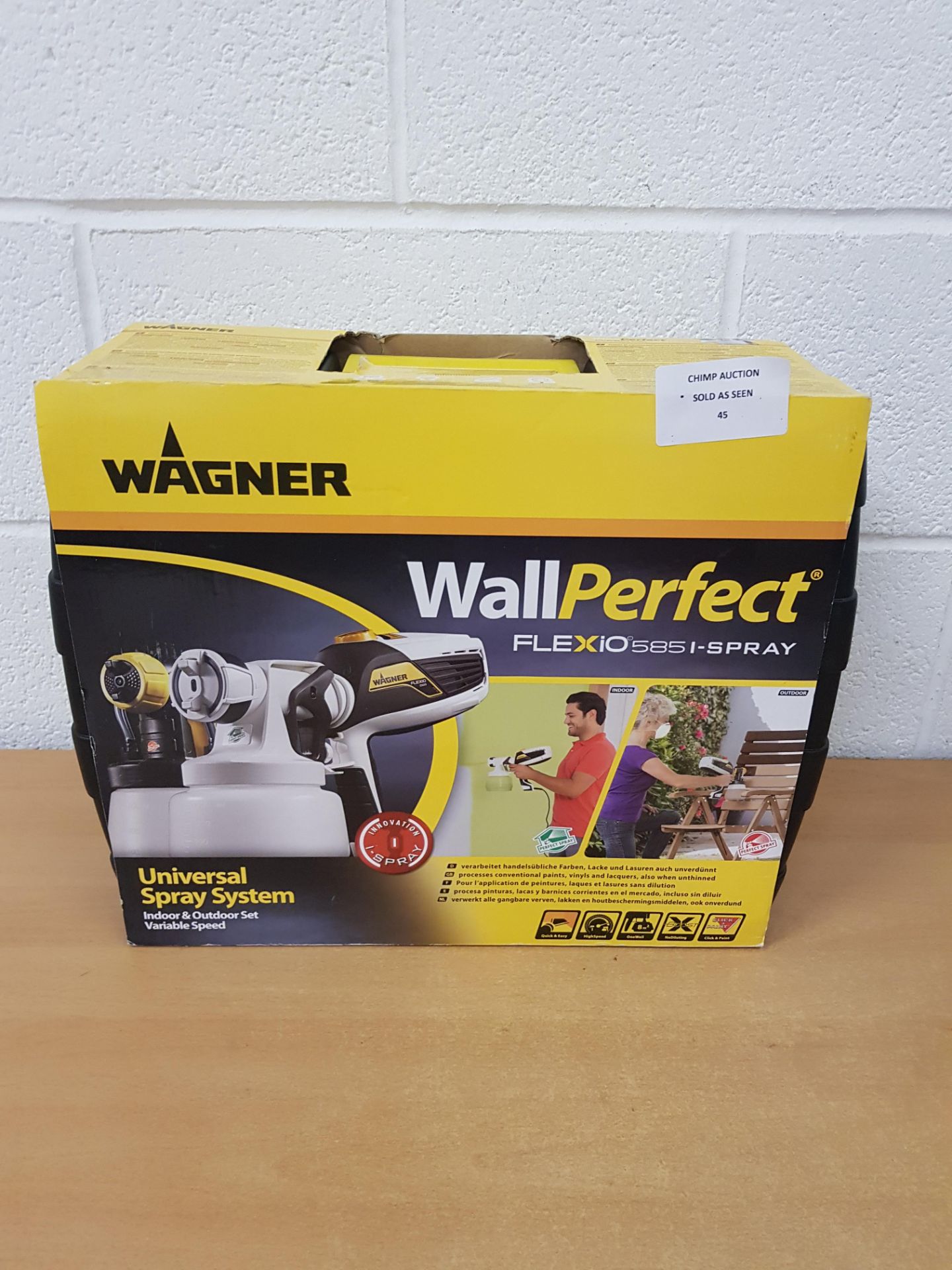 Wagner WallPerfect Flexio 585 I-Spray Universal Spray System RRP £129.99