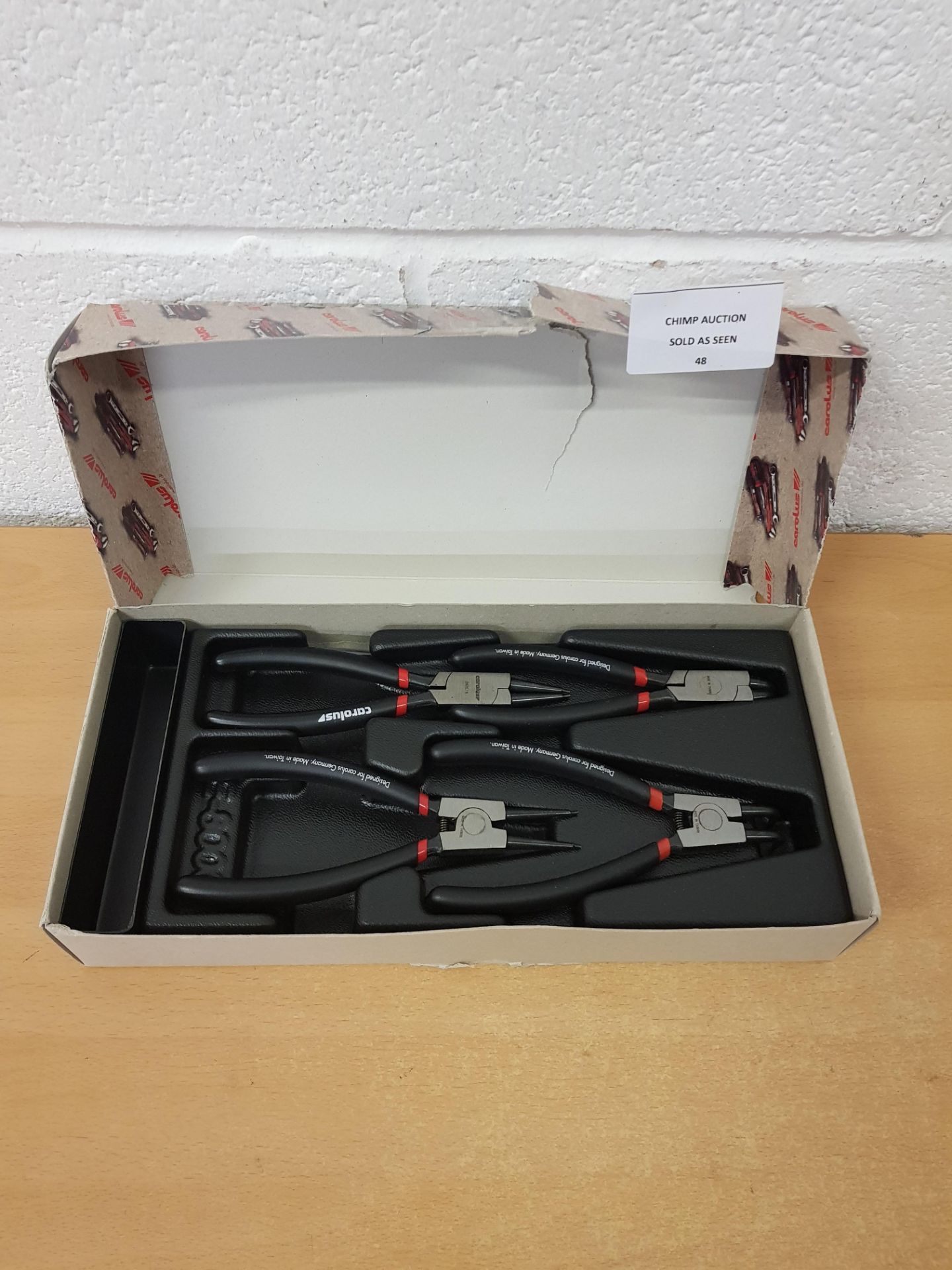 Brand new Carolus Circlip Pliers Kit