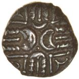 Eyelash Crescents. c.AD25-43. Celtic silver unit. 13mm. 1.14g.