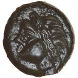 Boviolles Diadem. Leuci. Scheers Class Ia.c.80-50 BC. Celtic cast potin unit. 18mm. 4.30g.