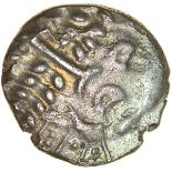 Cranborne Chase. c.58-40 BC. Celtic silver stater. 20mm. 5.53g.