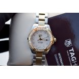 *Diamond* Ladies TAG Heuer WBD1423 - Bi-colour Steel/ Gold