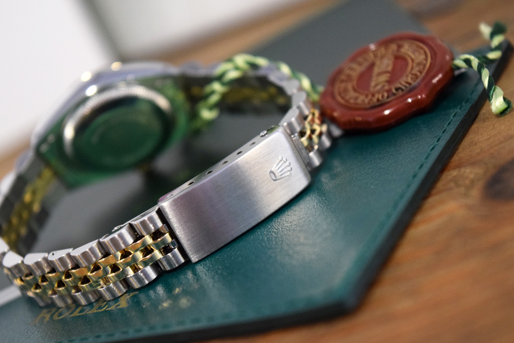 ROLEX Datejust (Ladies) - Yellow Gold / Steel with Diamond Set GREY DIAL - Image 4 of 7