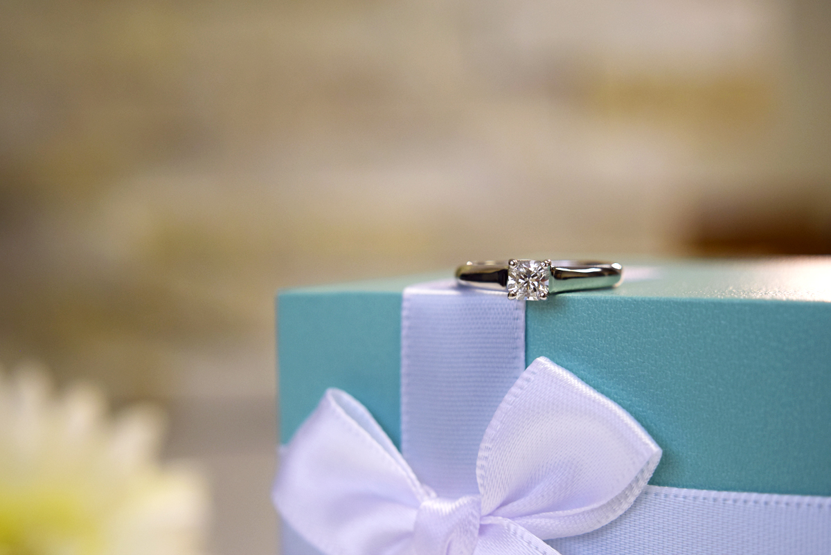 Tiffany and Co - Radiant Cut Diamond Ring - Image 5 of 5