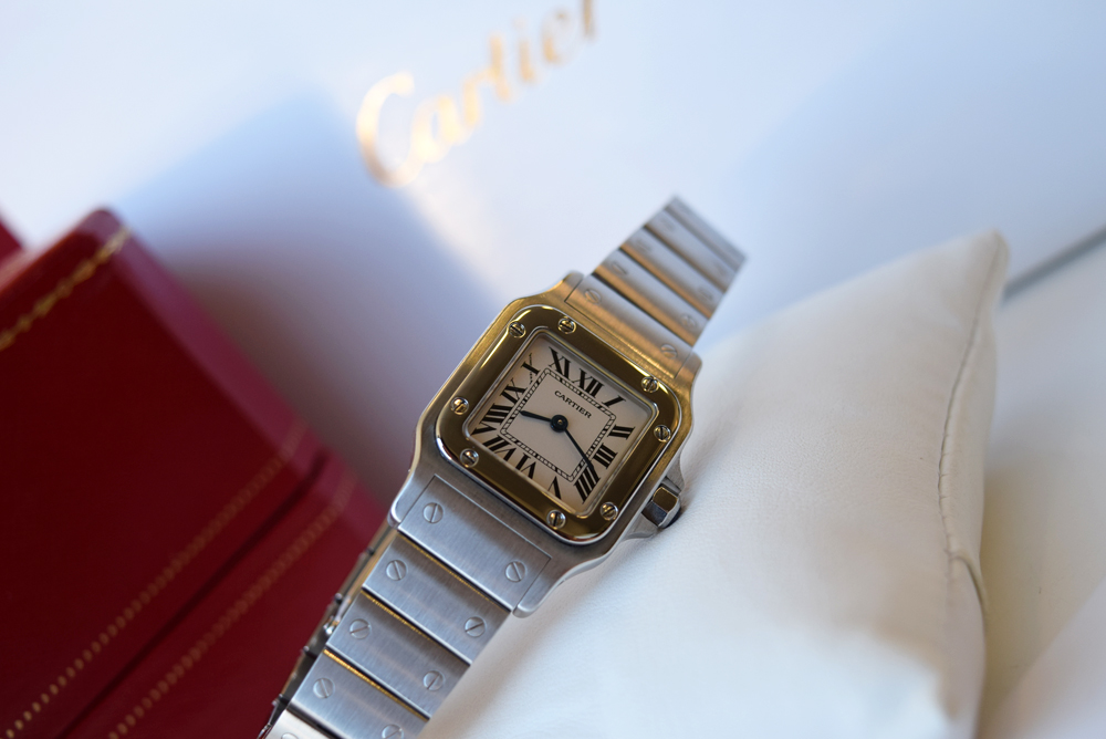 Cartier – Santos (W20056D6 / 1565) Stainless Steel with White Dial - Image 10 of 15