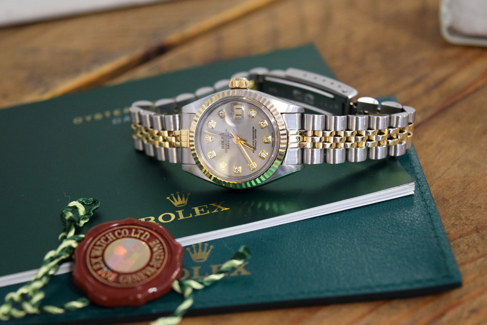 ROLEX Datejust (Ladies) - Yellow Gold / Steel with Diamond Set GREY DIAL - Image 2 of 7