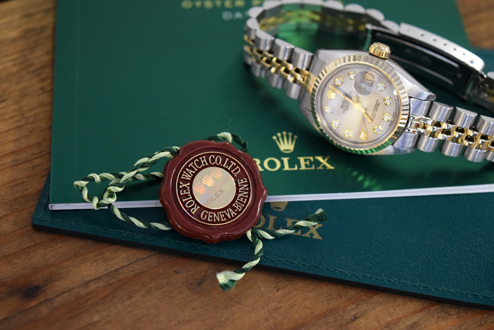 ROLEX Datejust (Ladies) - Yellow Gold / Steel with Diamond Set GREY DIAL - Image 5 of 7