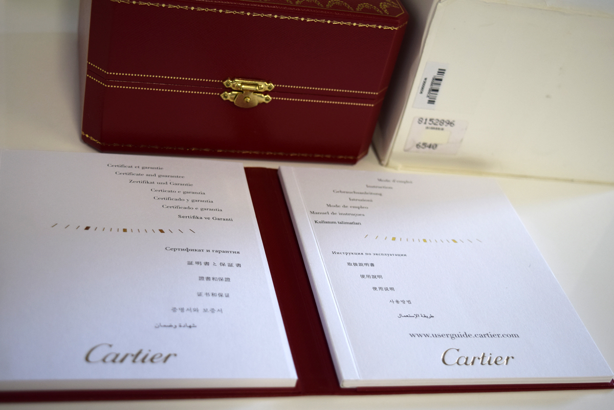 Cartier – Santos (W20056D6 / 1565) Stainless Steel with White Dial - Image 14 of 15