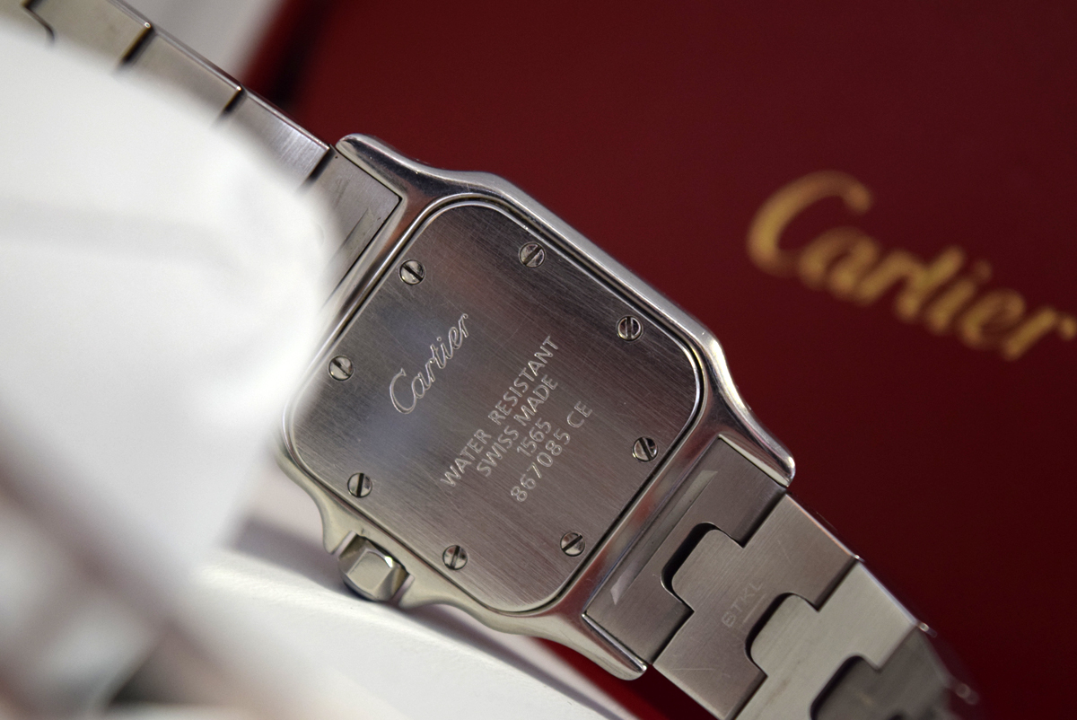 Cartier – Santos (W20056D6 / 1565) Stainless Steel with White Dial - Image 5 of 15