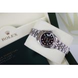 ROLEX DATEJUST 26mm - 18K WHITE GOLD & STAINLESS STEEL WITH GREEN - DIAMOND DIAL