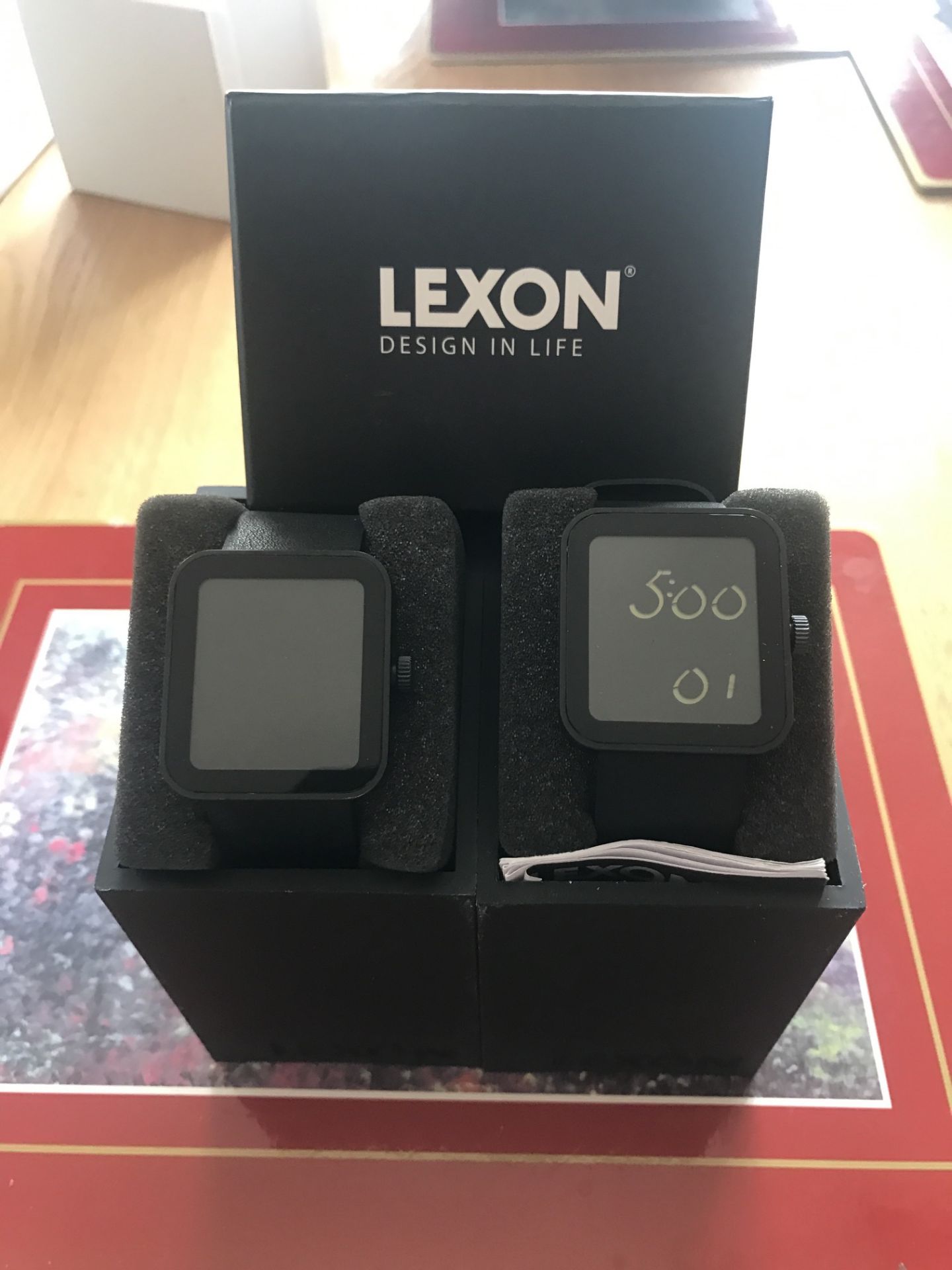 2 x BOXED LEXON WATCHES